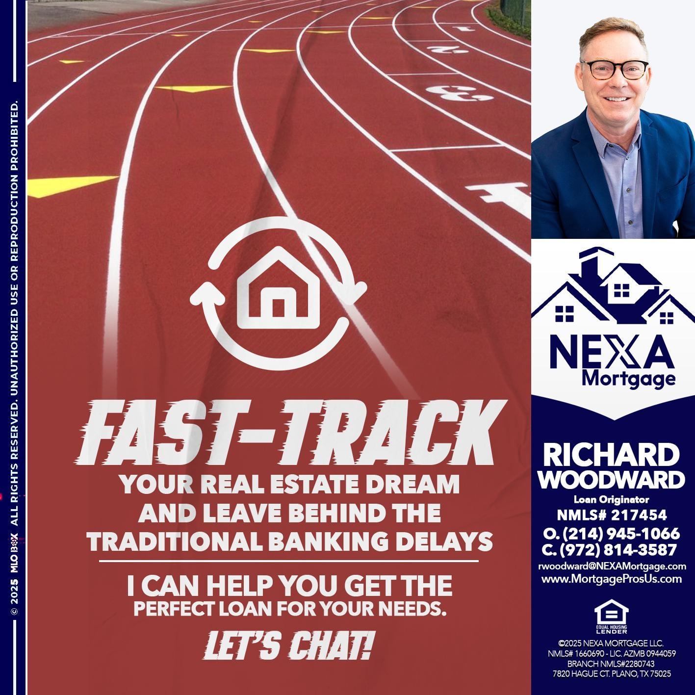 FAST TRACK - Richard Woodward -Branch Manager