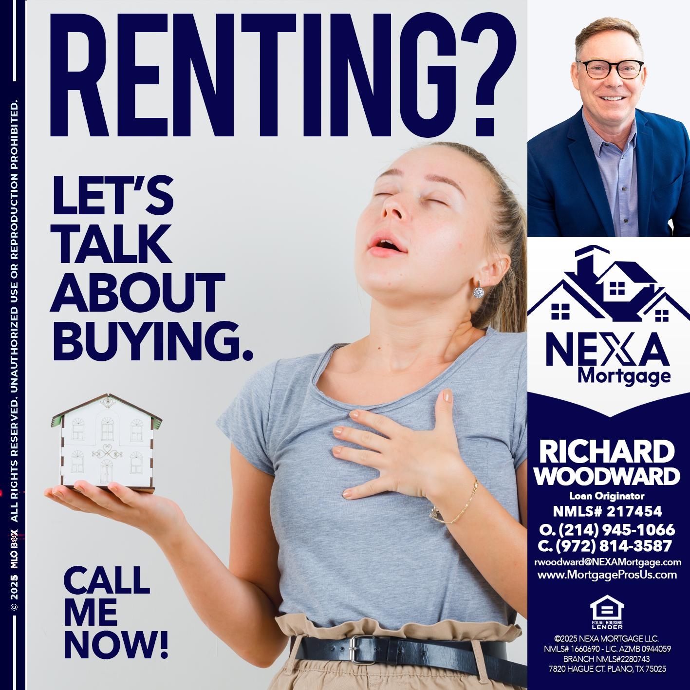RENTING? - Richard Woodward -Branch Manager