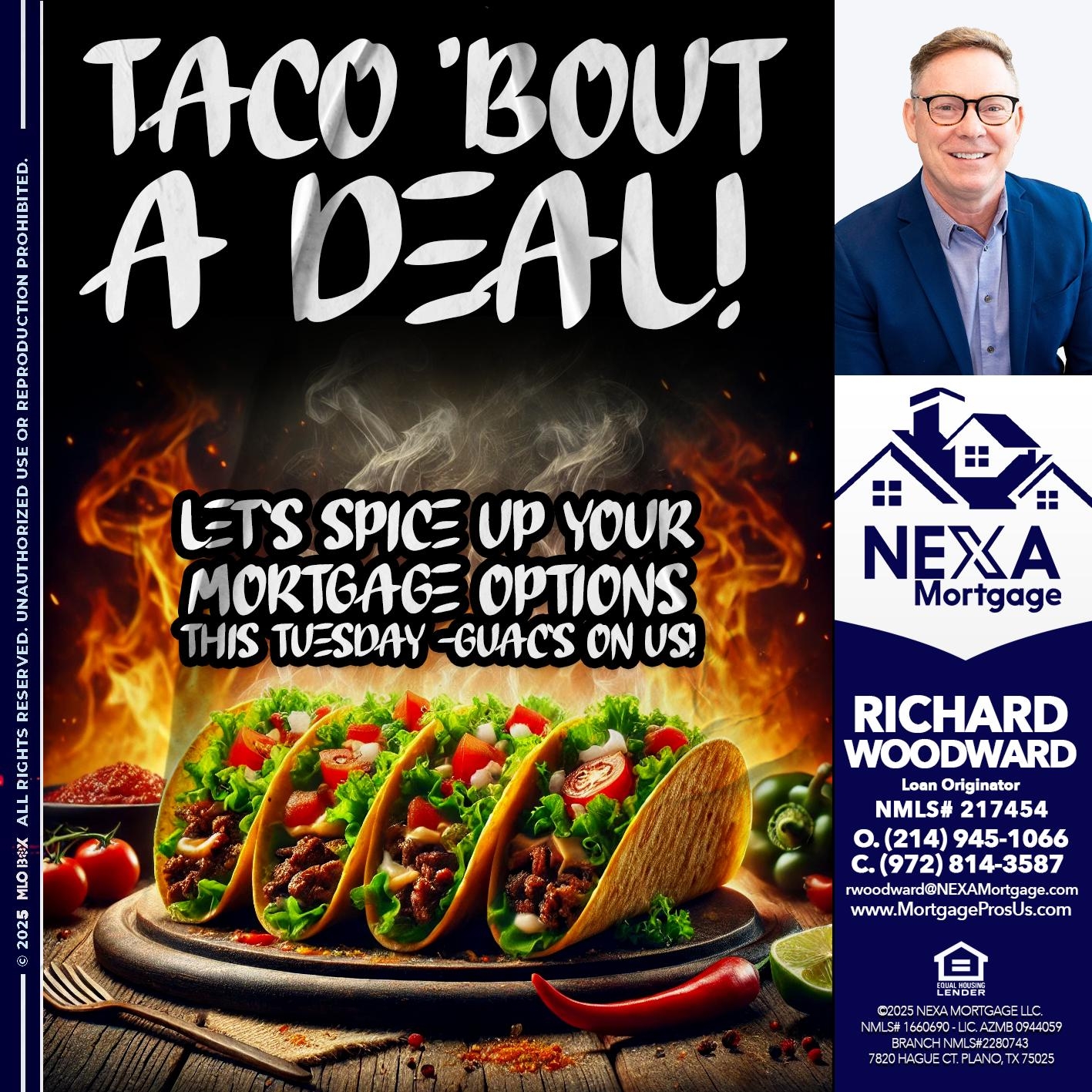 TACO BOUT - Richard Woodward -Branch Manager