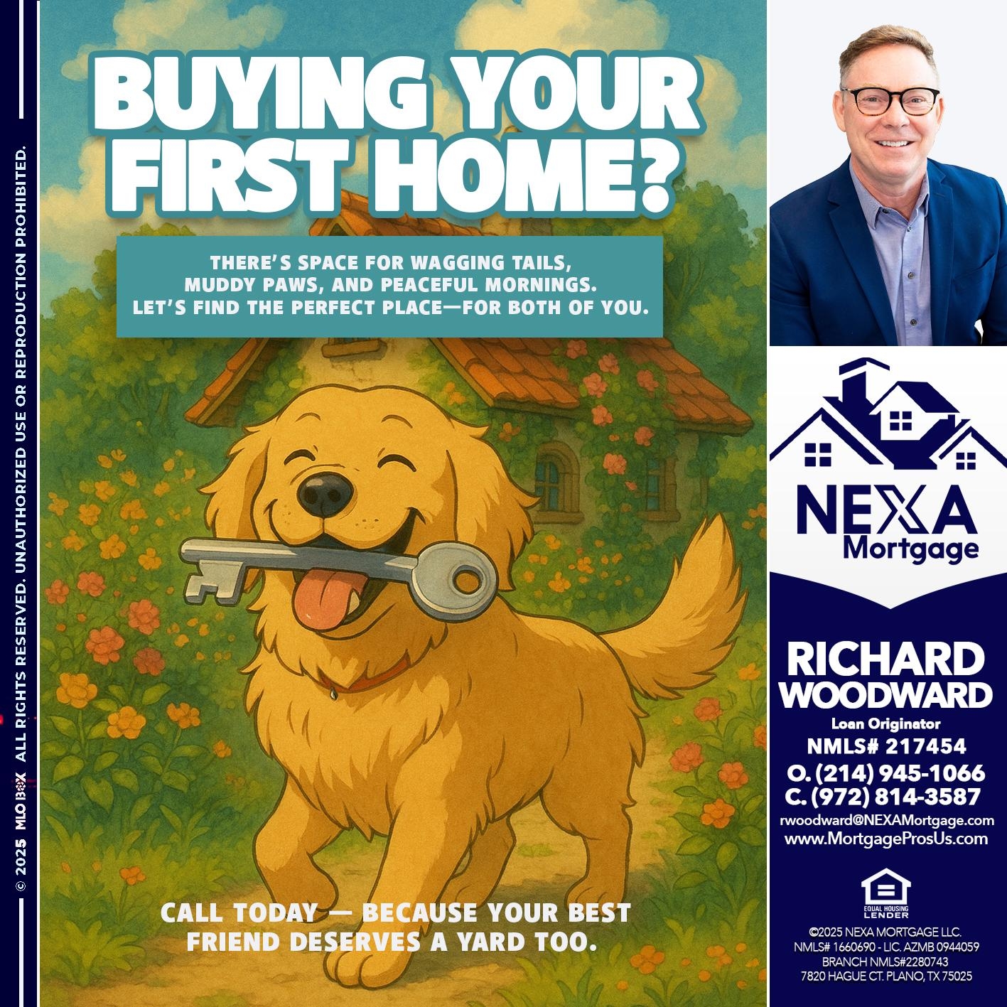 BUYING YOUR FIRST HOME? - Richard Woodward -Branch Manager