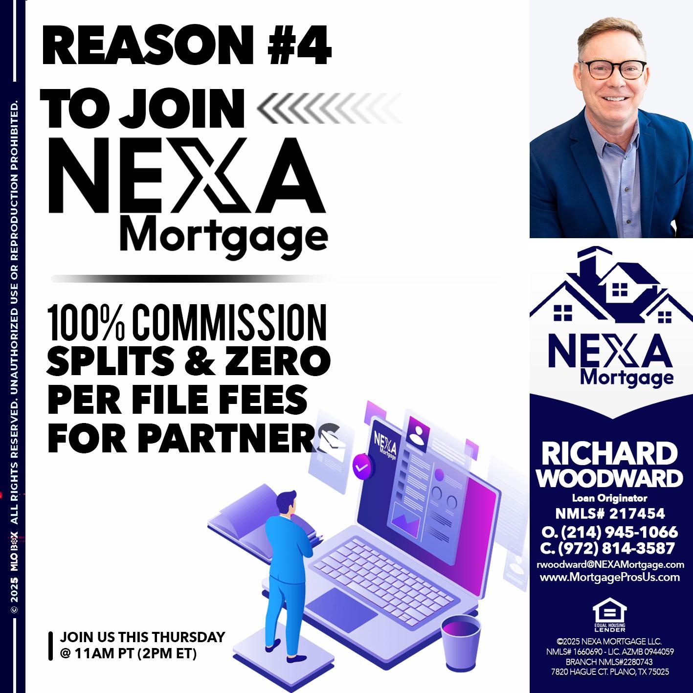 REASON 1 - Richard Woodward -Branch Manager
