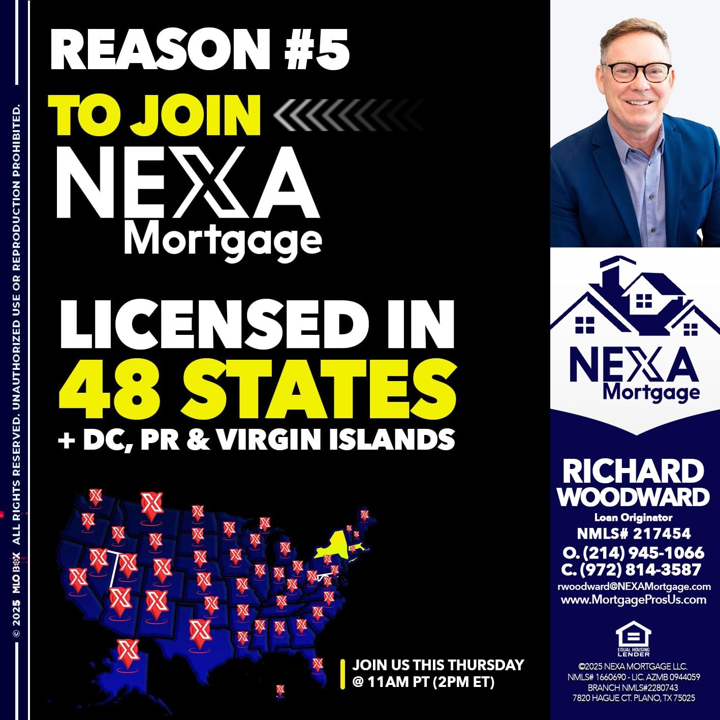 REASON 5 - Richard Woodward -Branch Manager