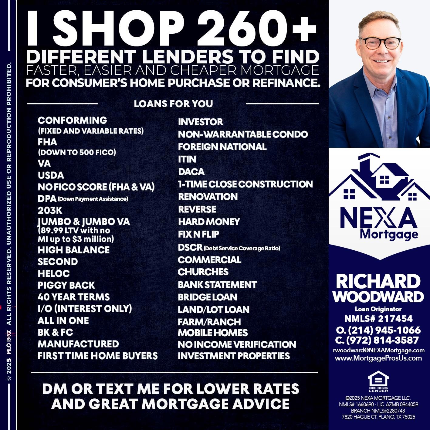 I SHOP 260+ - Richard Woodward -Branch Manager