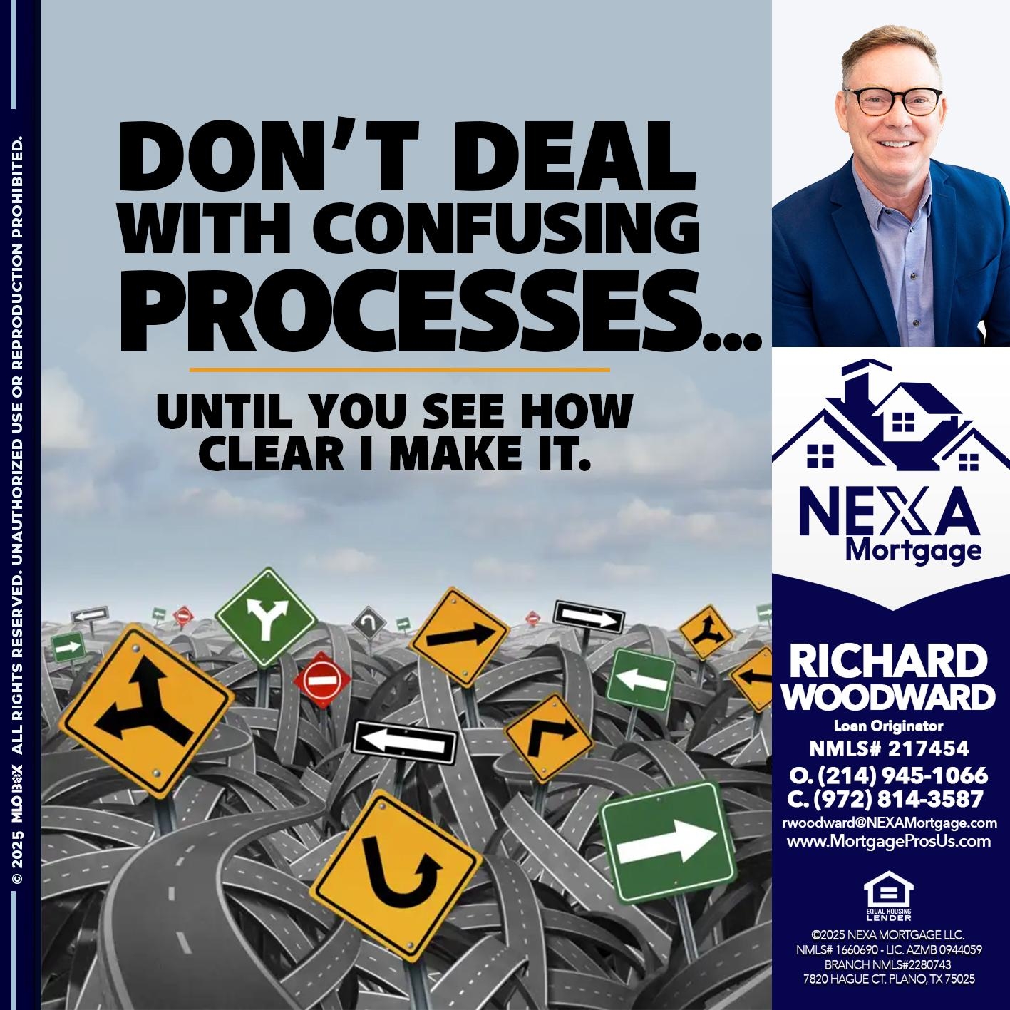 DON'T DEAL - Richard Woodward -Branch Manager