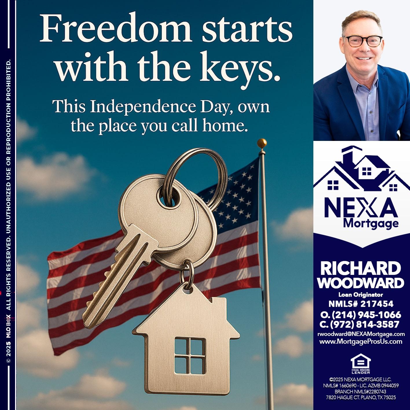 FREEDOM STARTS - Richard Woodward -Branch Manager