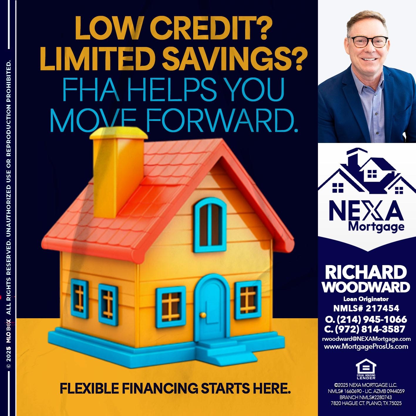 LOW CREDIT? - Richard Woodward -Branch Manager