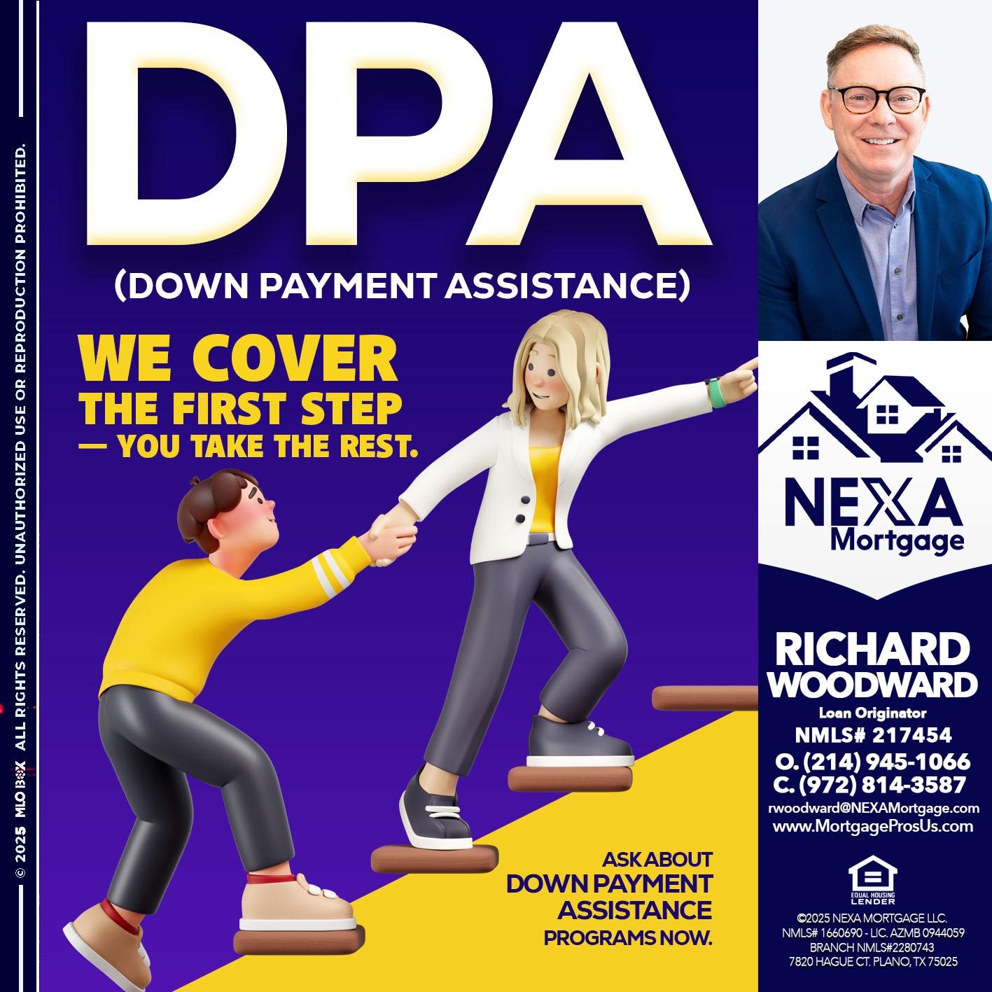 DPA LOANS - Richard Woodward -Branch Manager