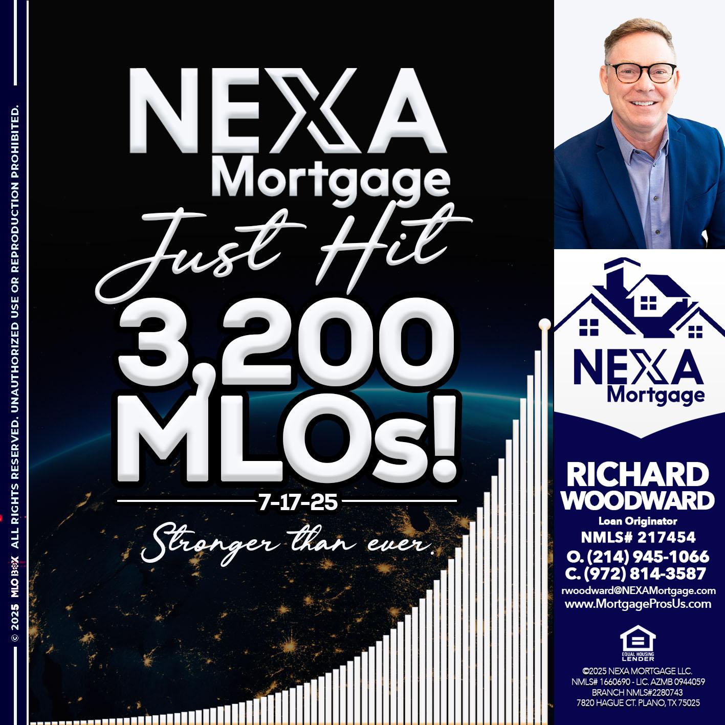 3200 MLOs - Richard Woodward -Branch Manager