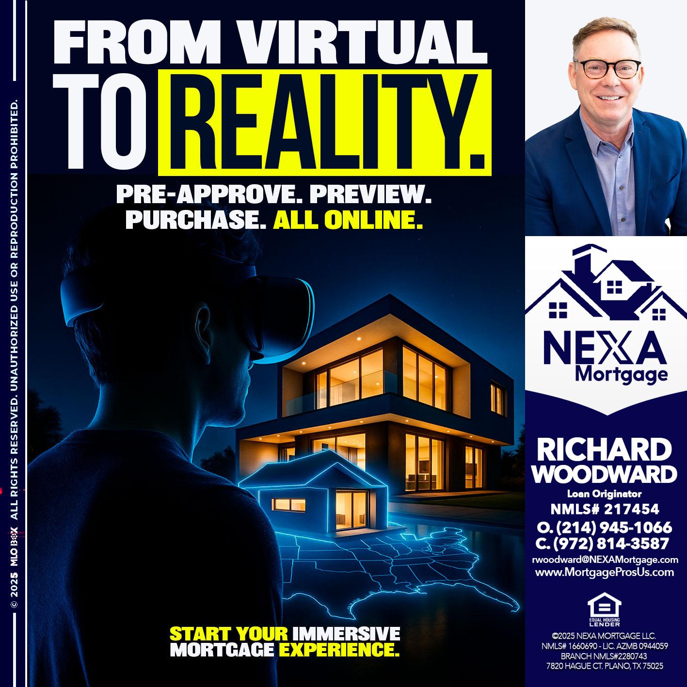 FROM VIRTUAL - Richard Woodward -Branch Manager