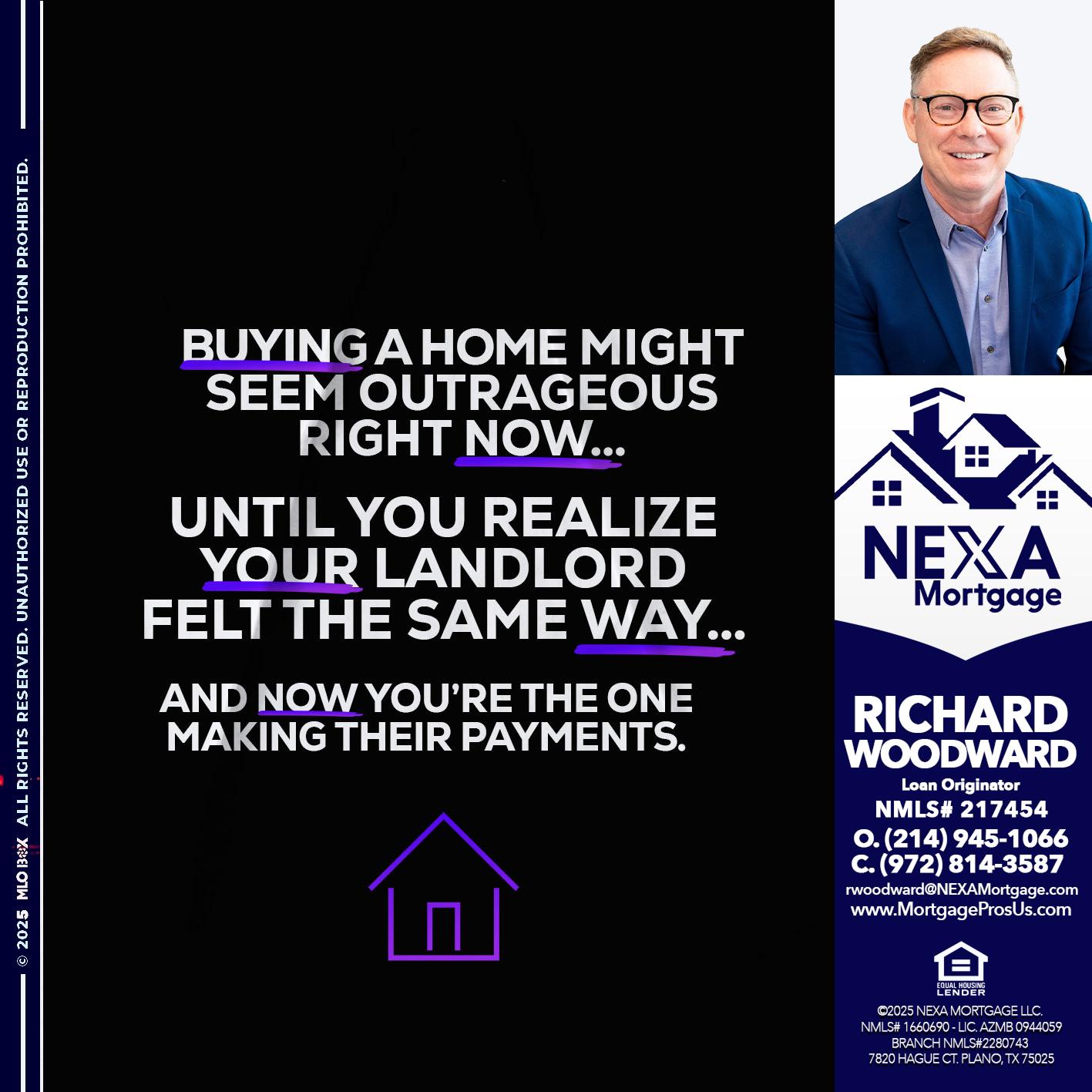BUYING A HOME - Richard Woodward -Branch Manager