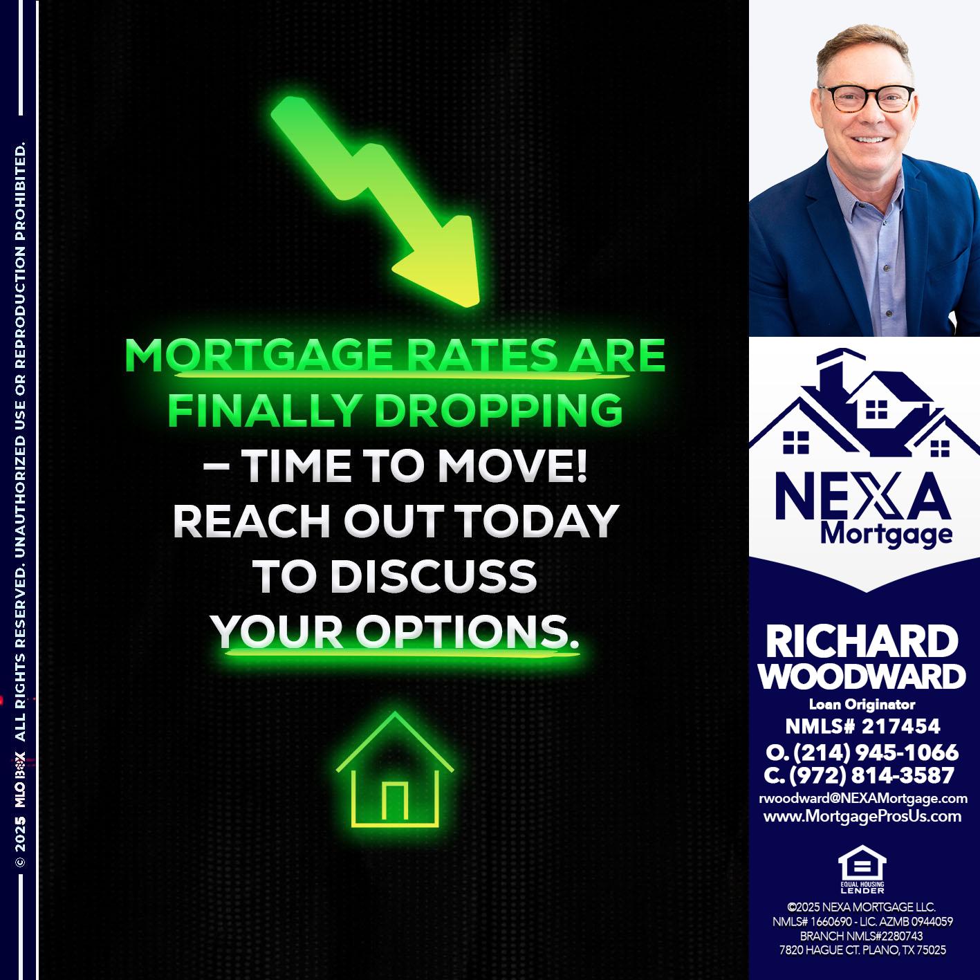 MORTGAGE RATES - Richard Woodward -Branch Manager