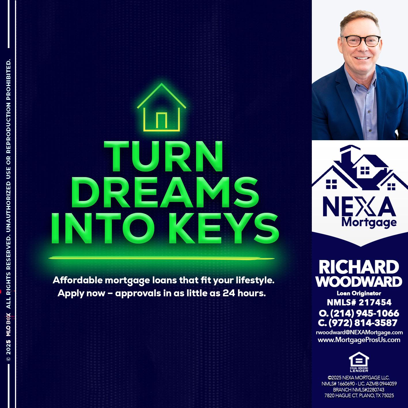 turn dreams - Richard Woodward -Branch Manager