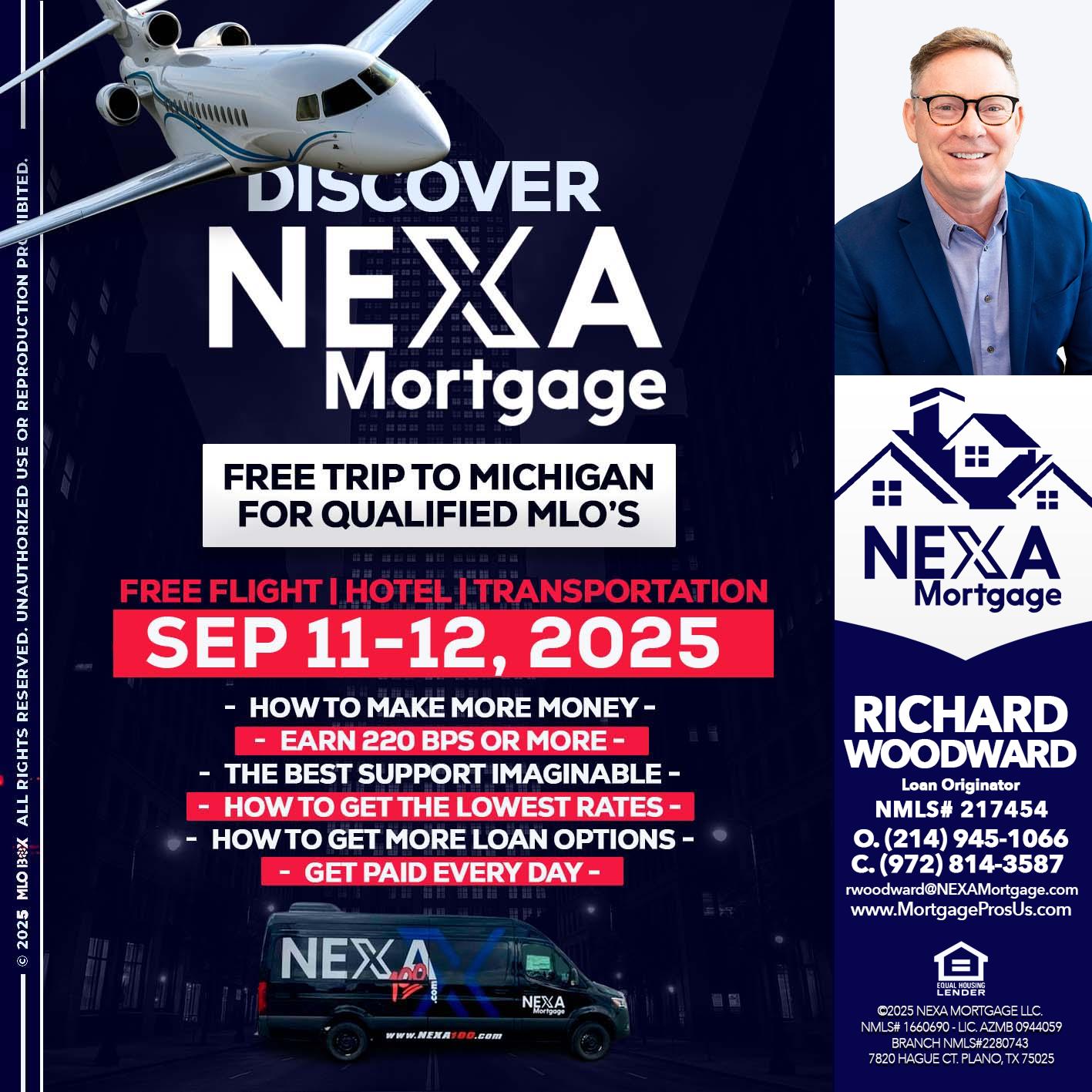 DISCOVER NEXA MORTGAGE - Richard Woodward -Branch Manager