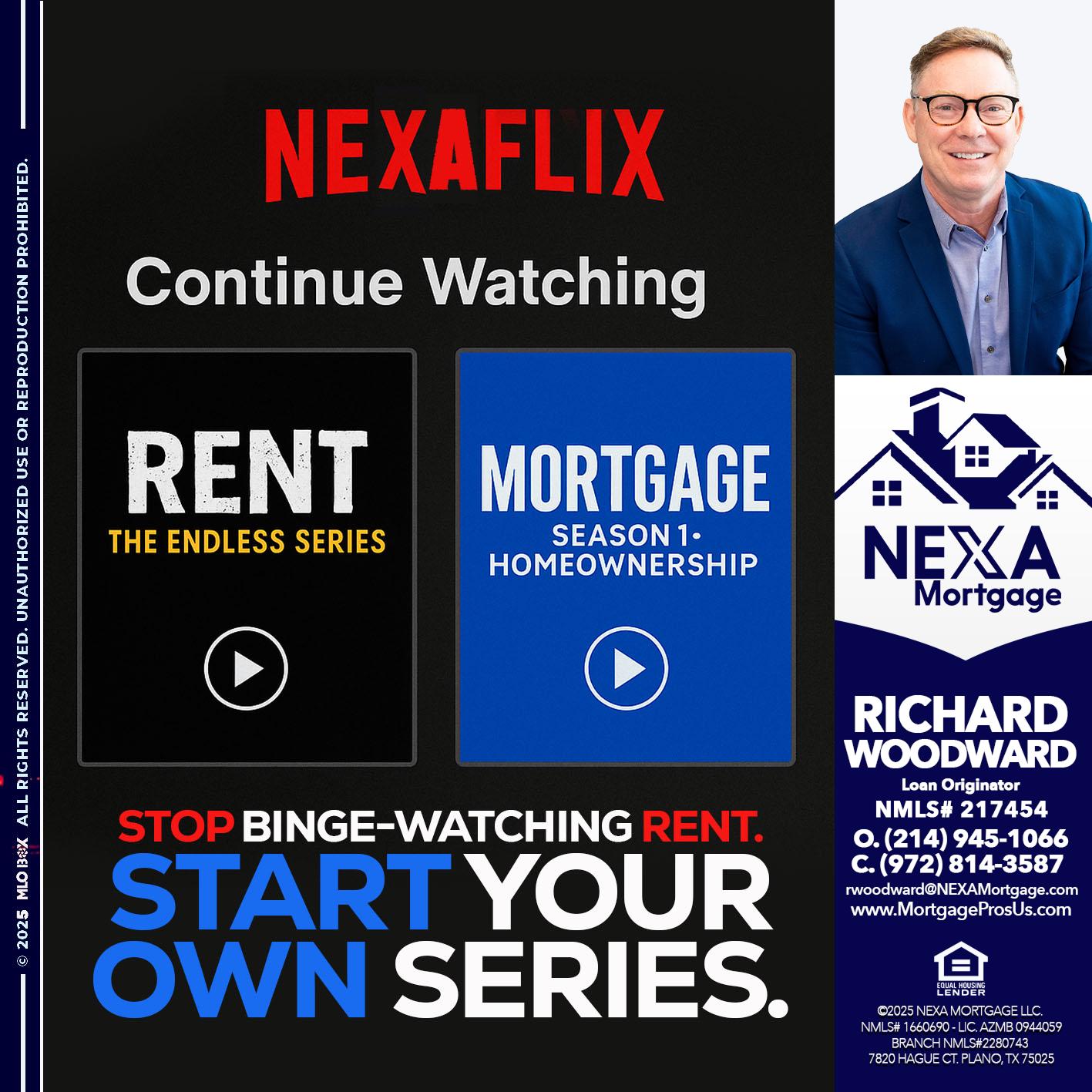 NEXAFLIX - Richard Woodward -Branch Manager