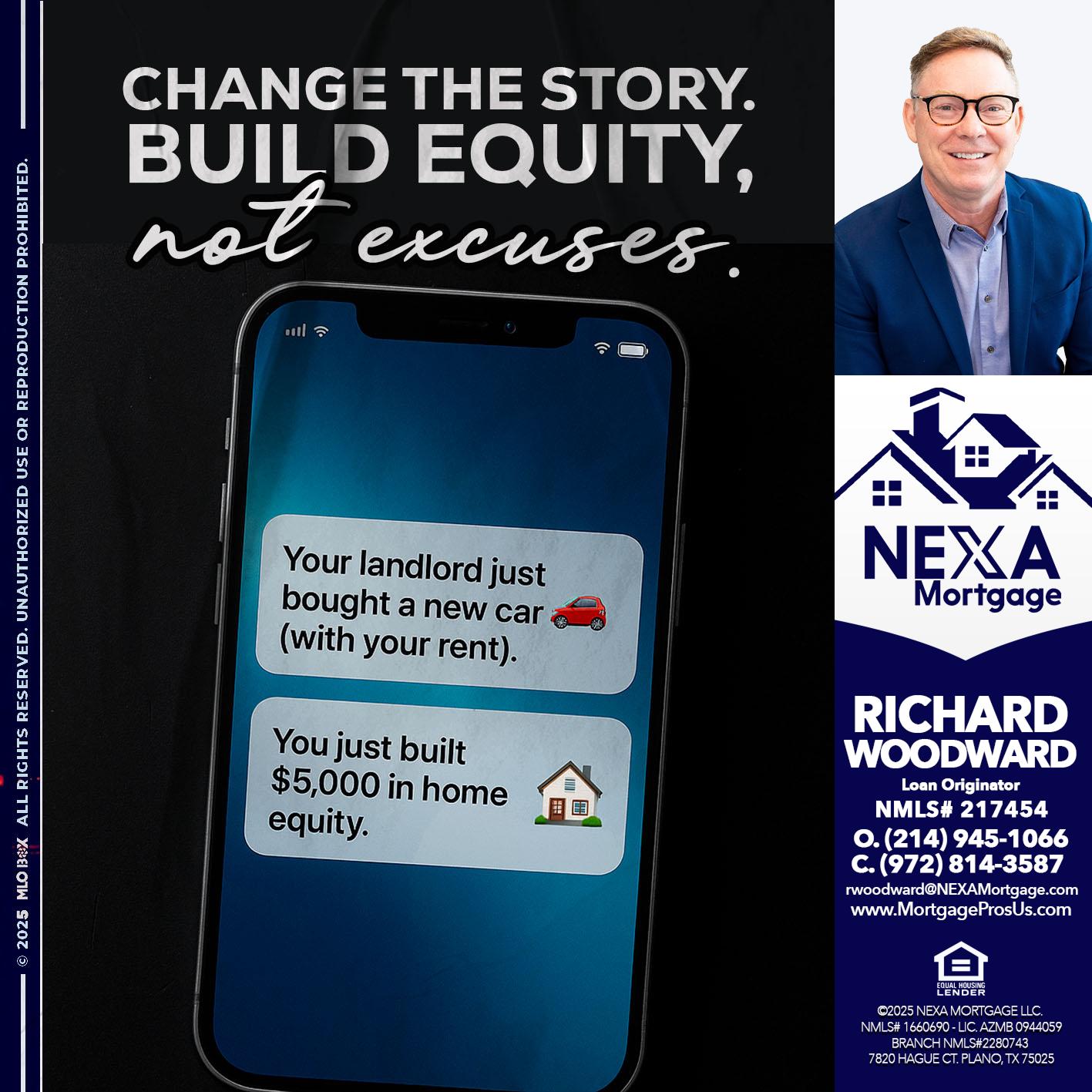 CHANGE THE HISTORY - Richard Woodward -Branch Manager