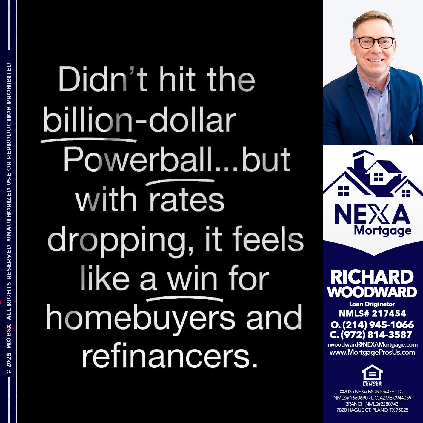 DIDNT HIT - Richard Woodward -Branch Manager