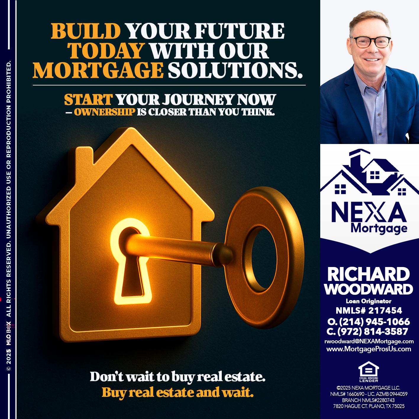 BUILD YOUR FUTURE - Richard Woodward -Branch Manager