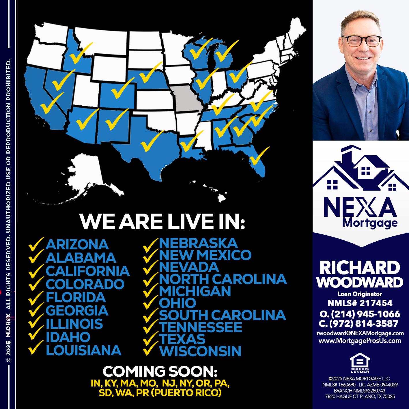 New Mexico live - Richard Woodward -Branch Manager