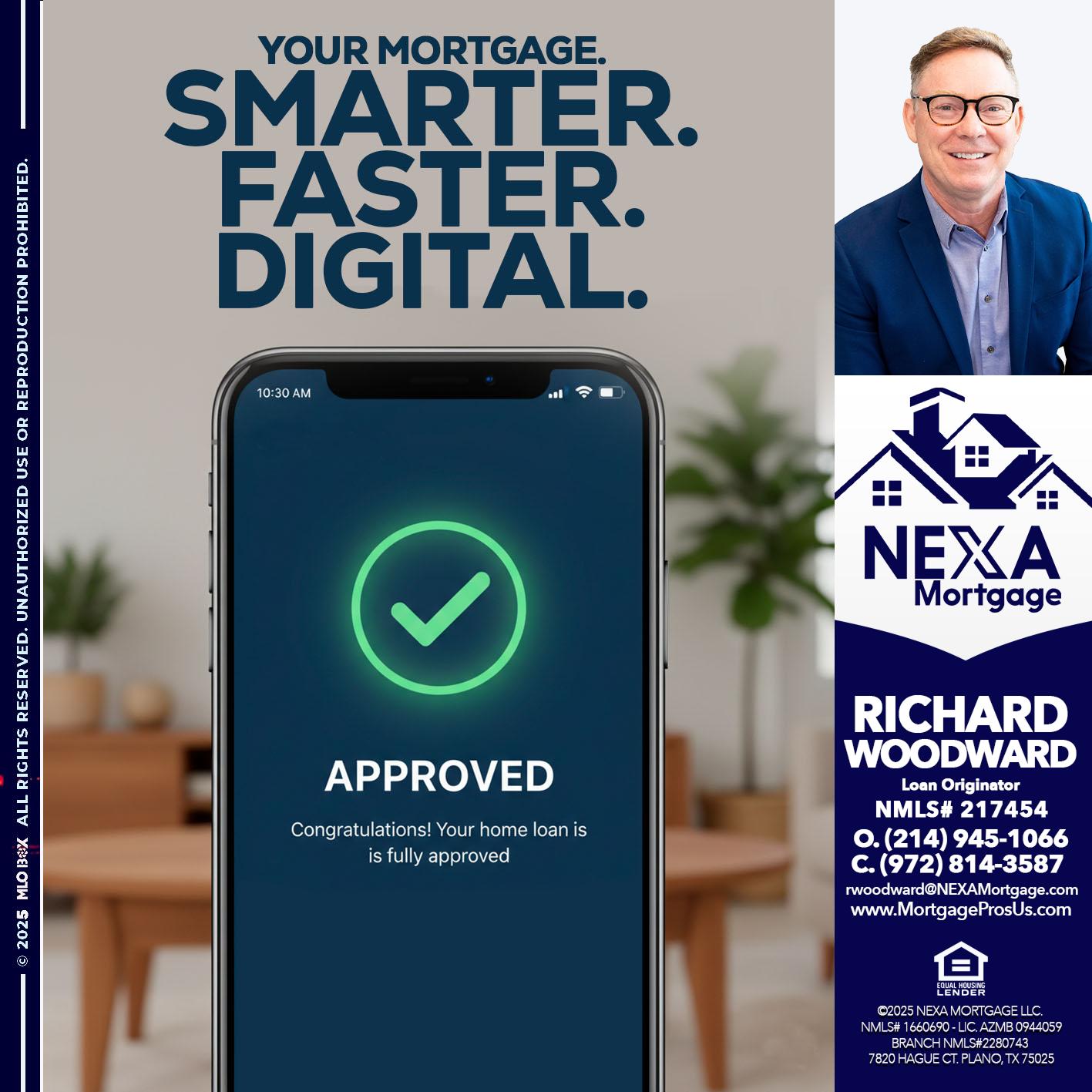 smarter faster digital - Richard Woodward -Branch Manager