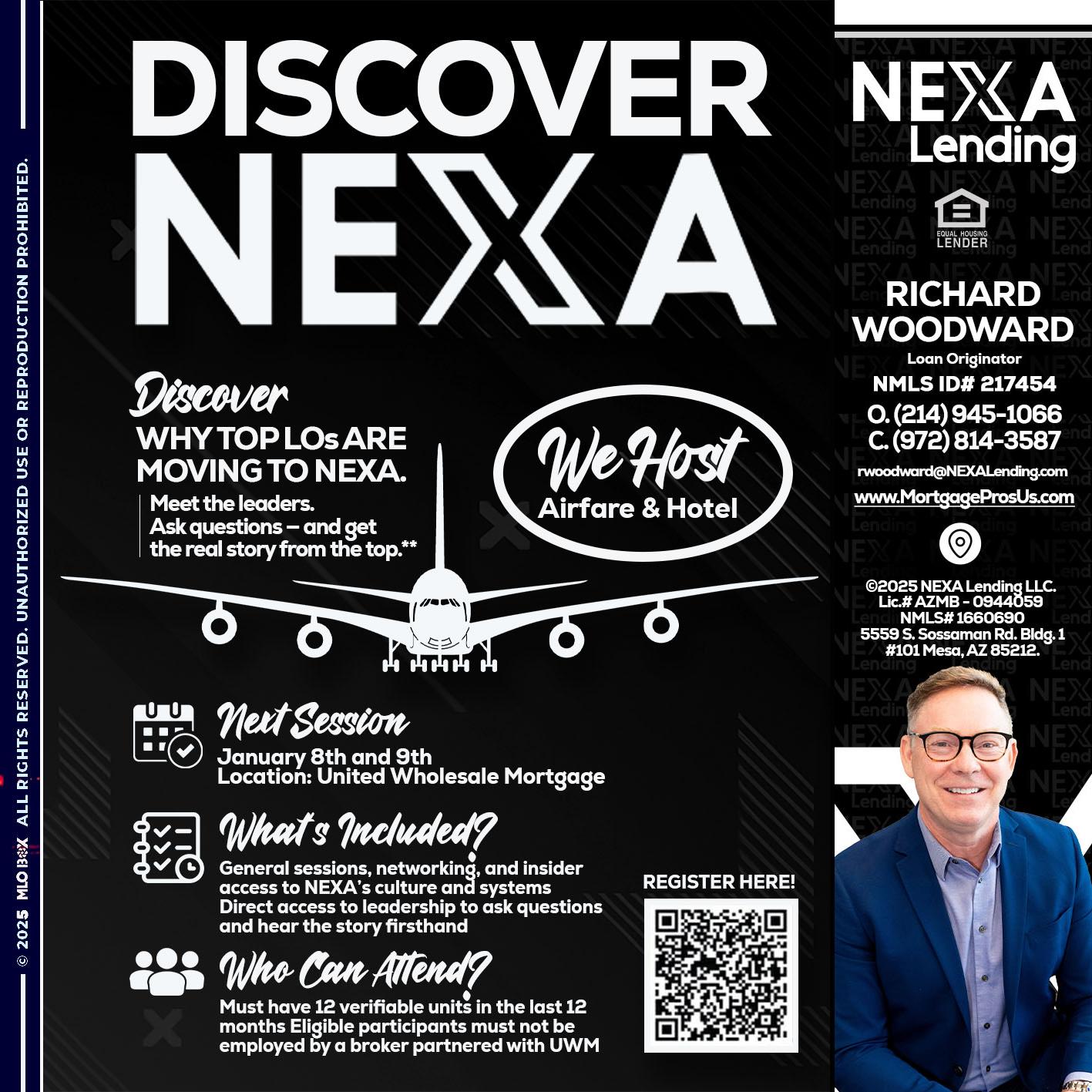 DISCOVER NEXA - Richard Woodward -Branch Manager