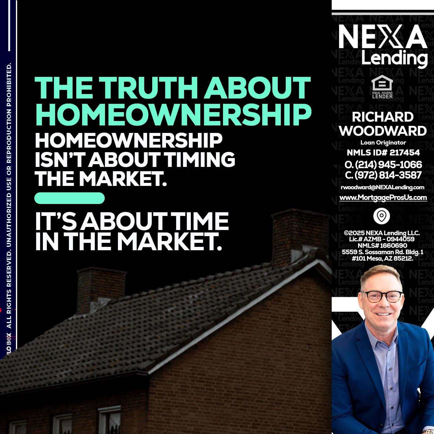 THE TRUTH ABOUT - Richard Woodward -Branch Manager