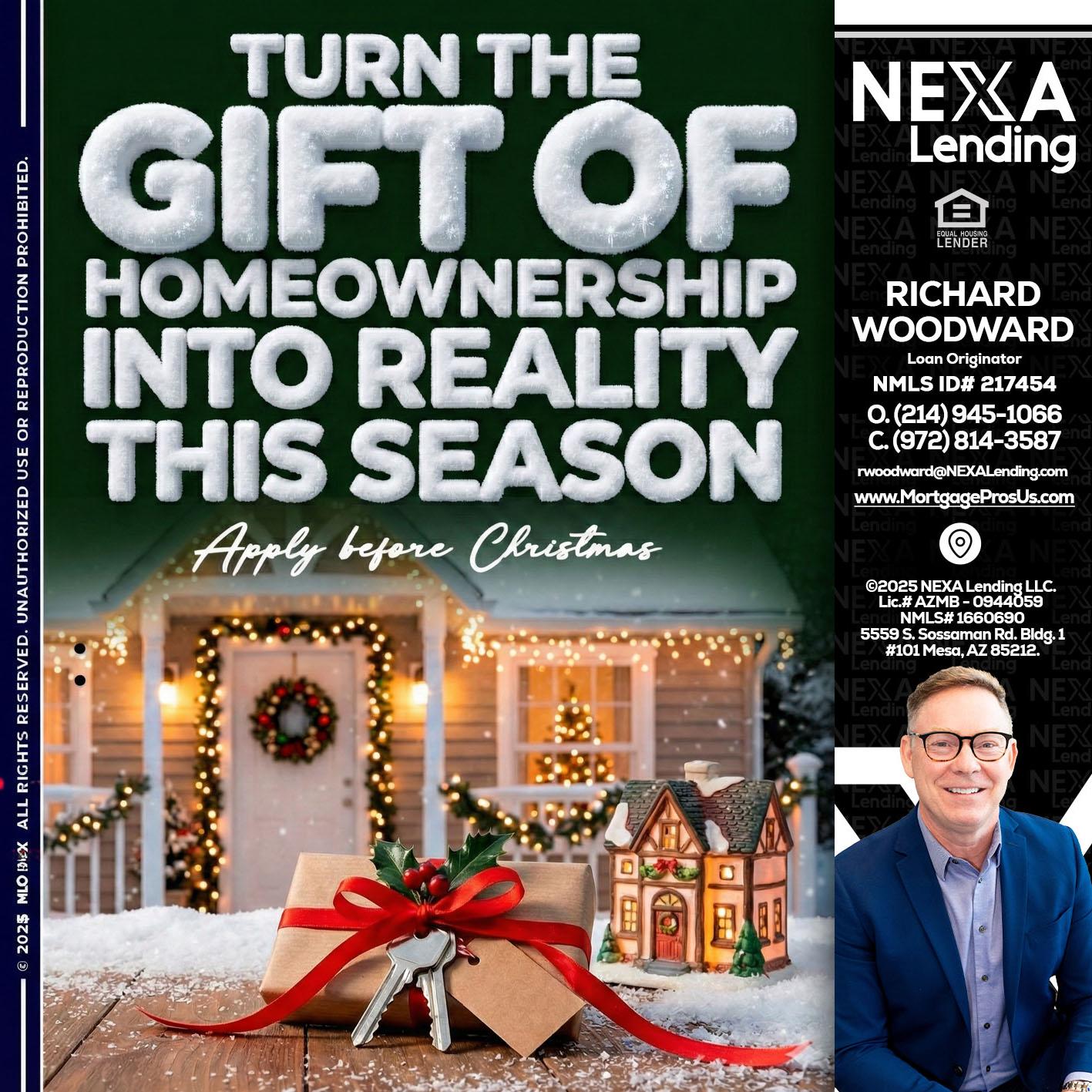 TURN GIFTS - Richard Woodward -Branch Manager