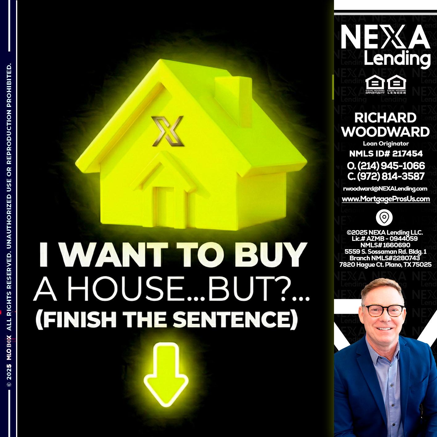 i want to buy - Richard Woodward -Branch Manager