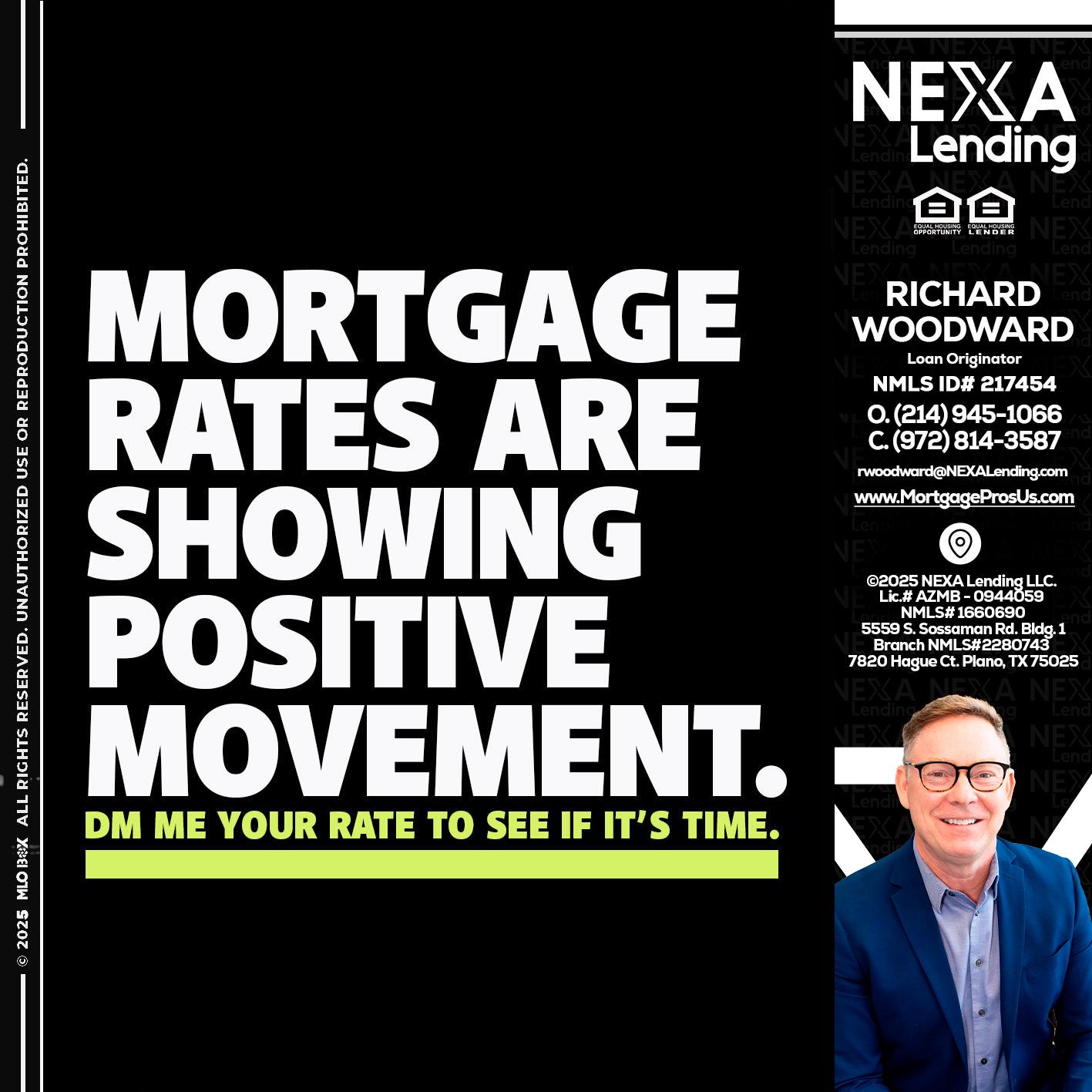 MORTGAGE - Richard Woodward -Branch Manager