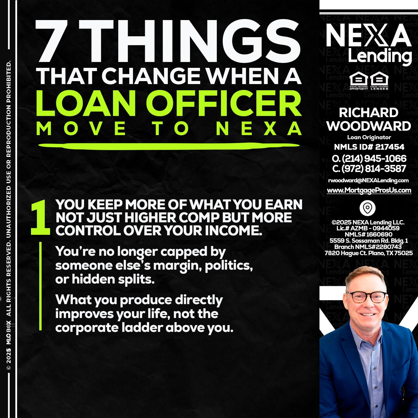 7 THINGS (1) - Richard Woodward -Branch Manager