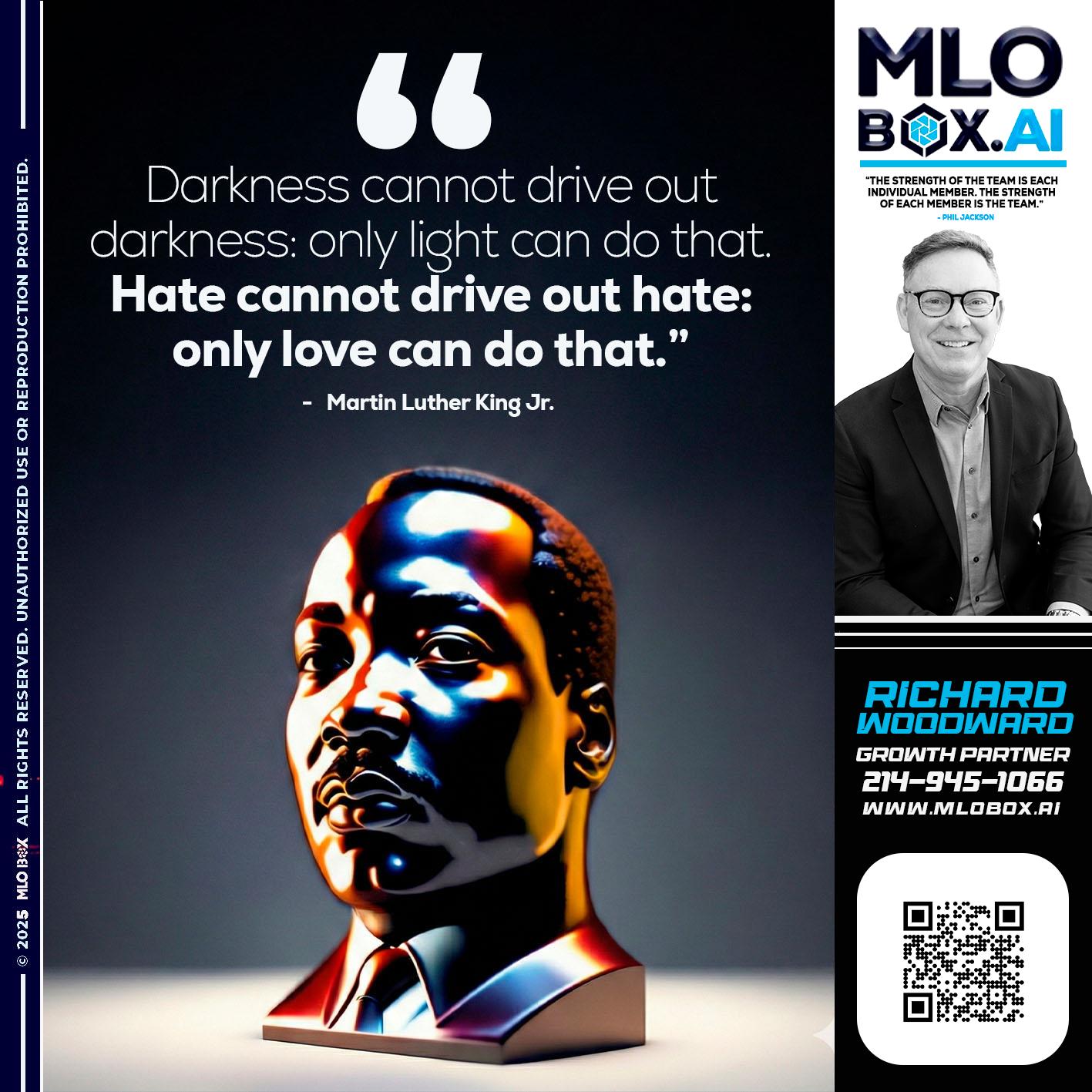 MLK DAY - Richard Woodward -Branch Manager