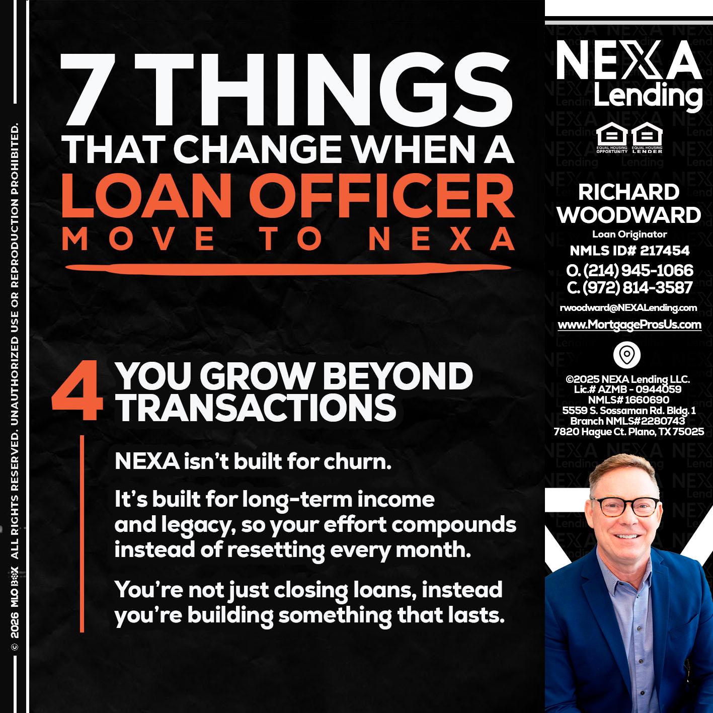 7 THINGS (4) - Richard Woodward -Branch Manager