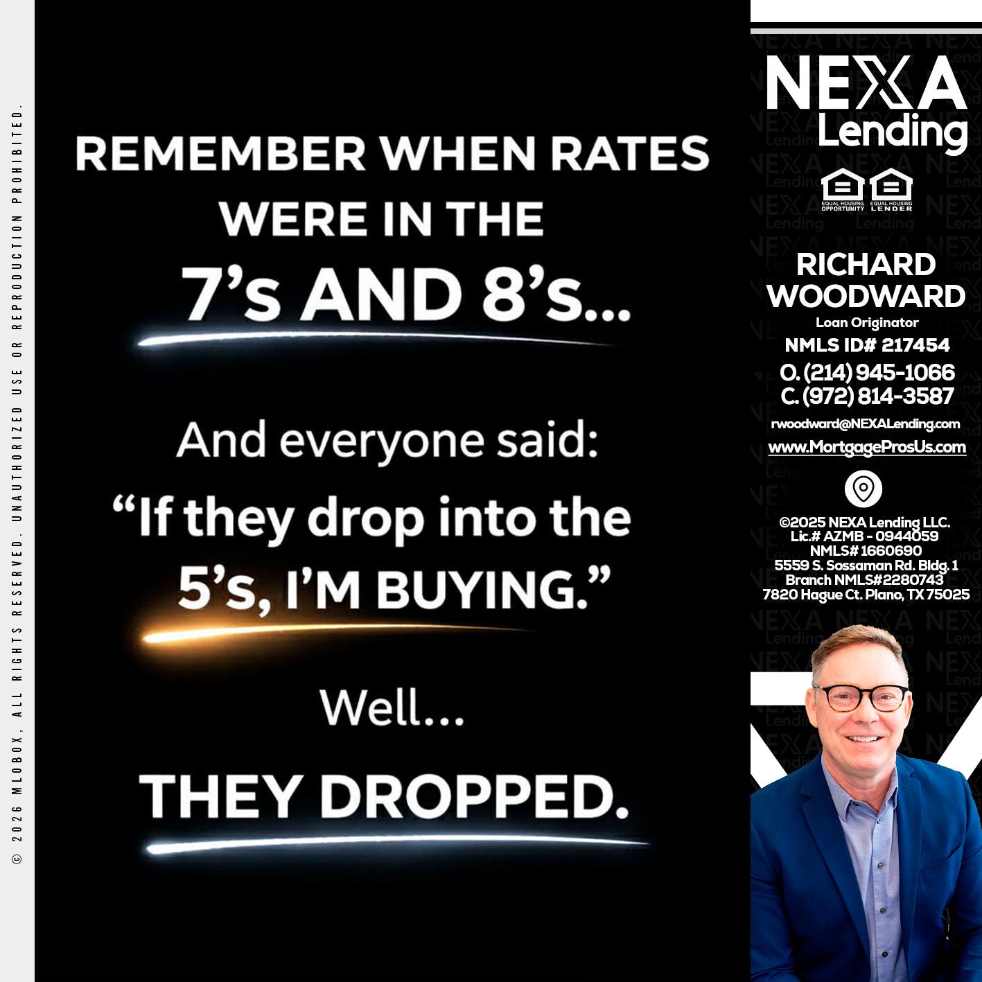 REMEMBER WHEN - Richard Woodward -Branch Manager