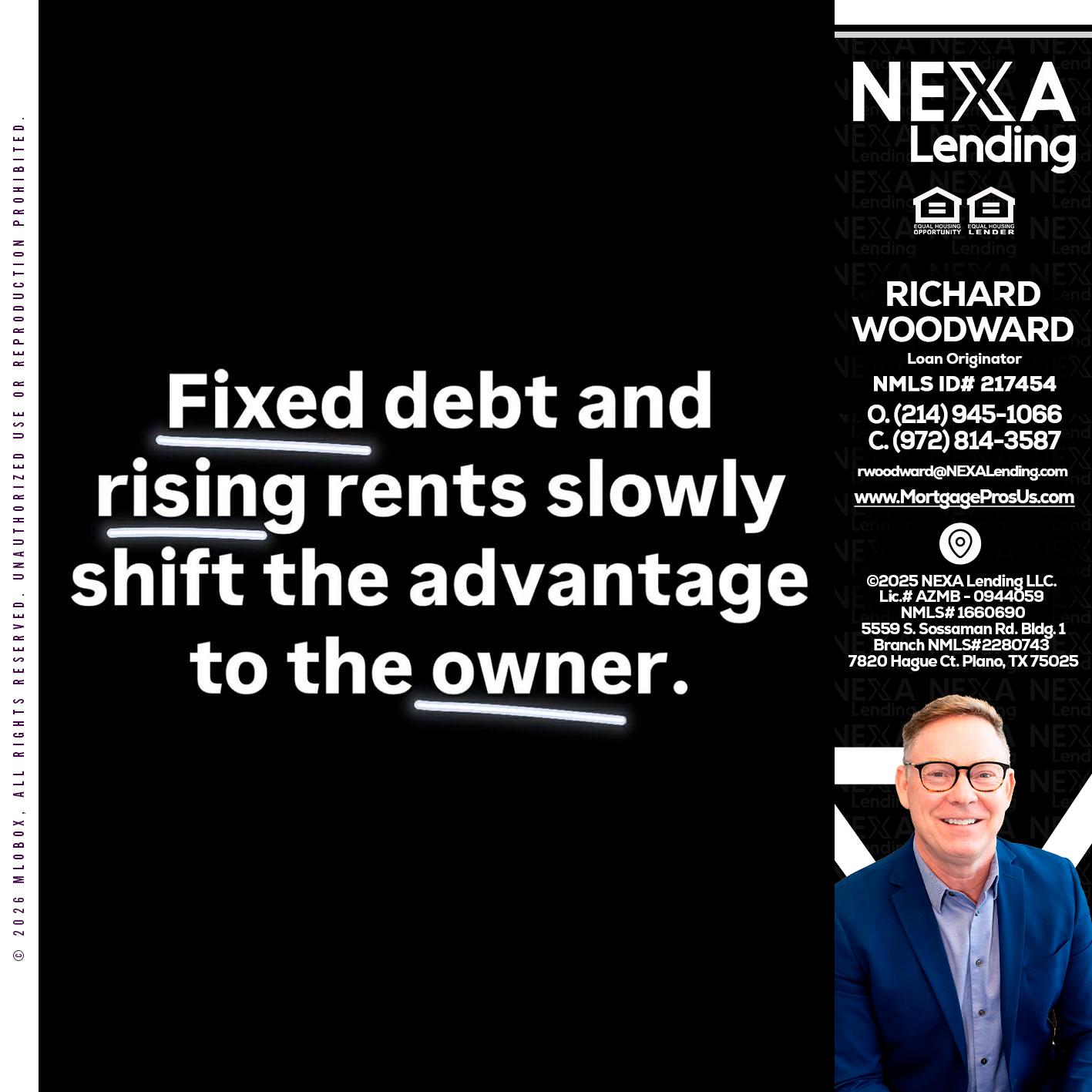 FIXED DEBT - Richard Woodward -Branch Manager