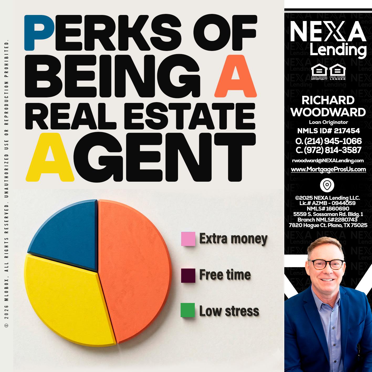 PERKS OF BEING - Richard Woodward -Branch Manager