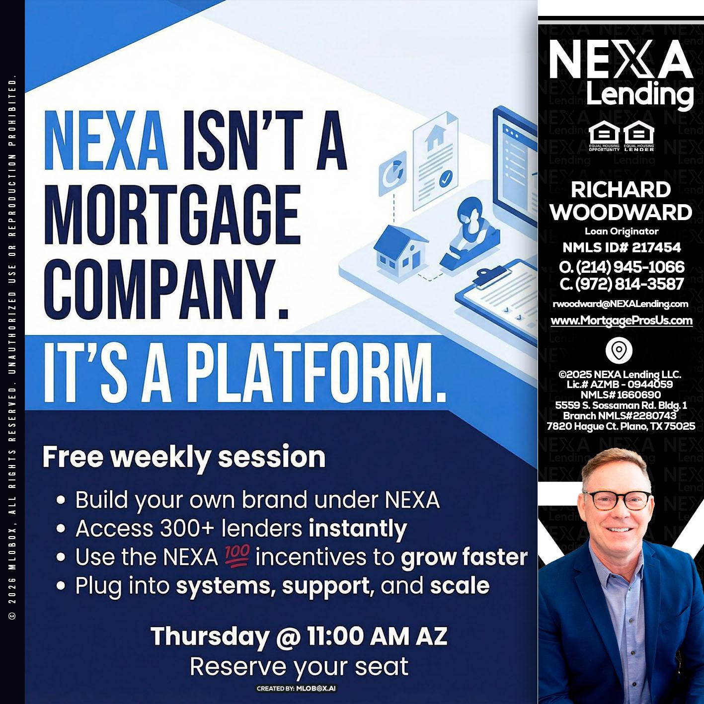 NEXA ISNT - Richard Woodward -Branch Manager