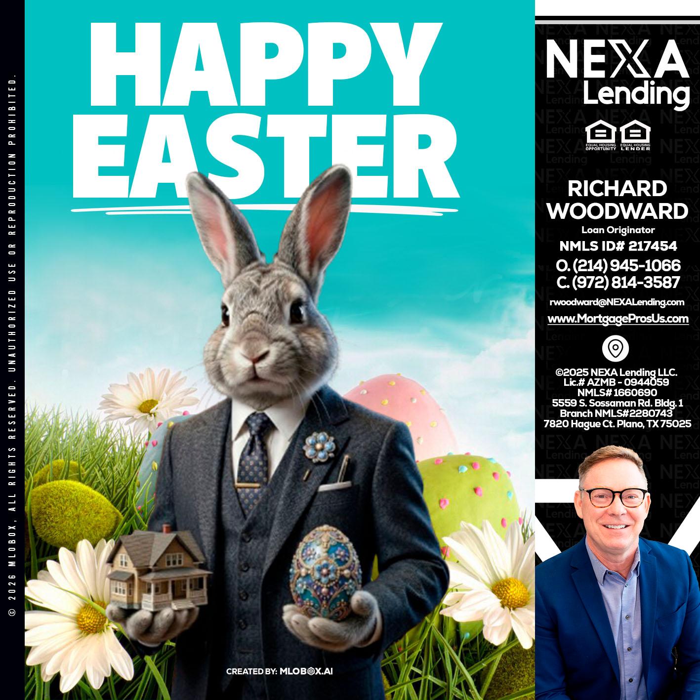 HAPPY EASTER - Richard Woodward -Branch Manager