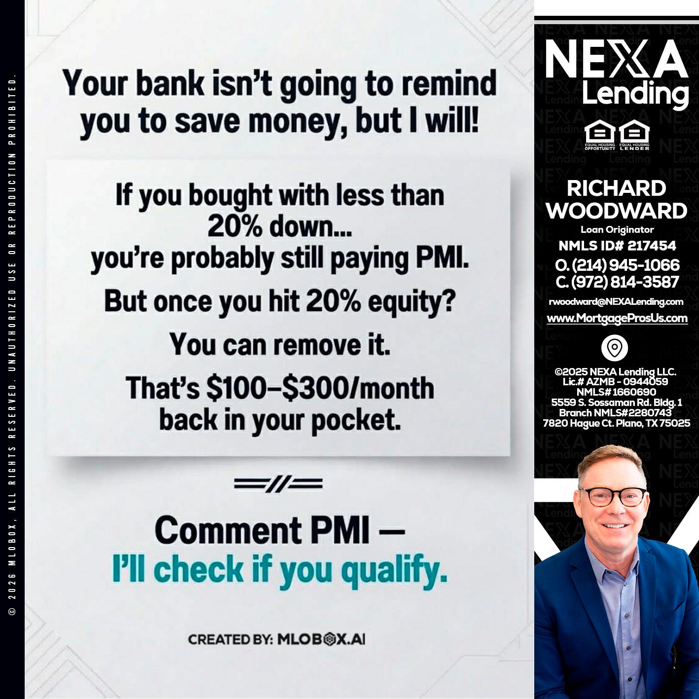 YOUR BANK ISNT - Richard Woodward -Branch Manager