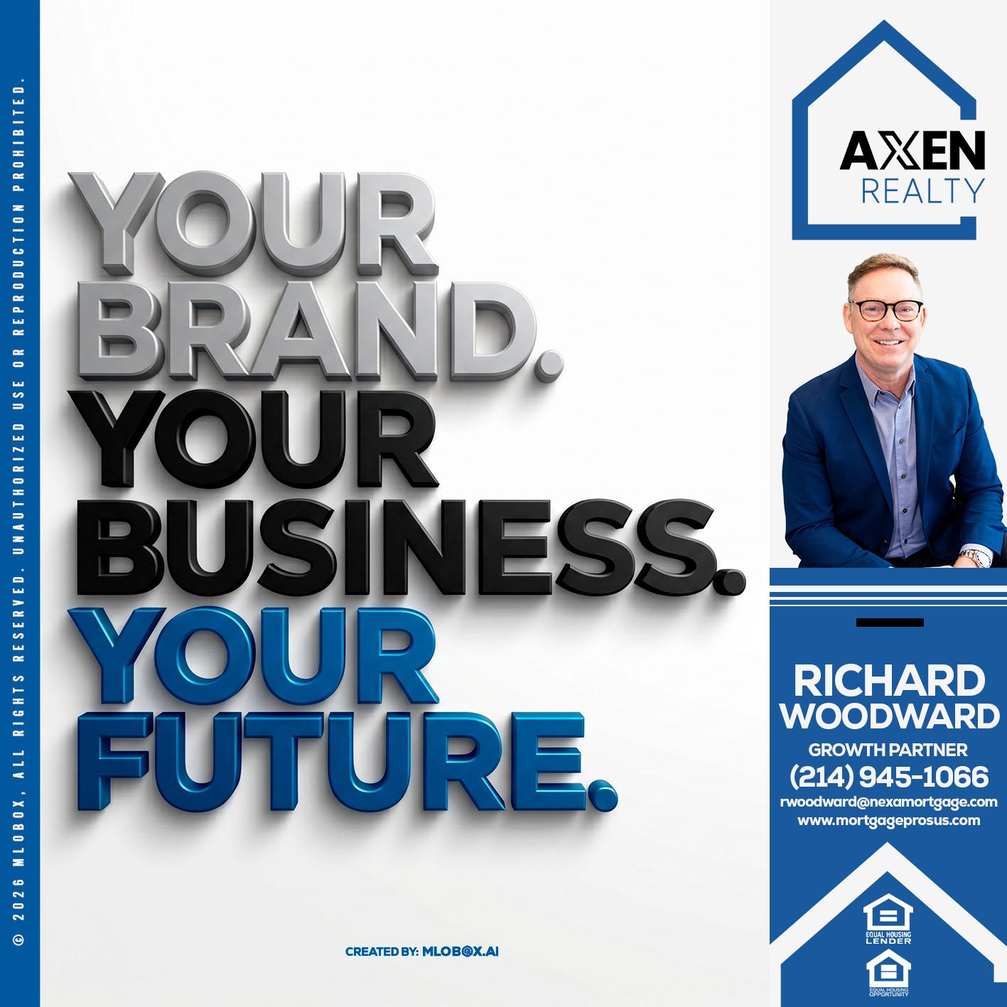 YOUR BRAND - Richard Woodward -Branch Manager