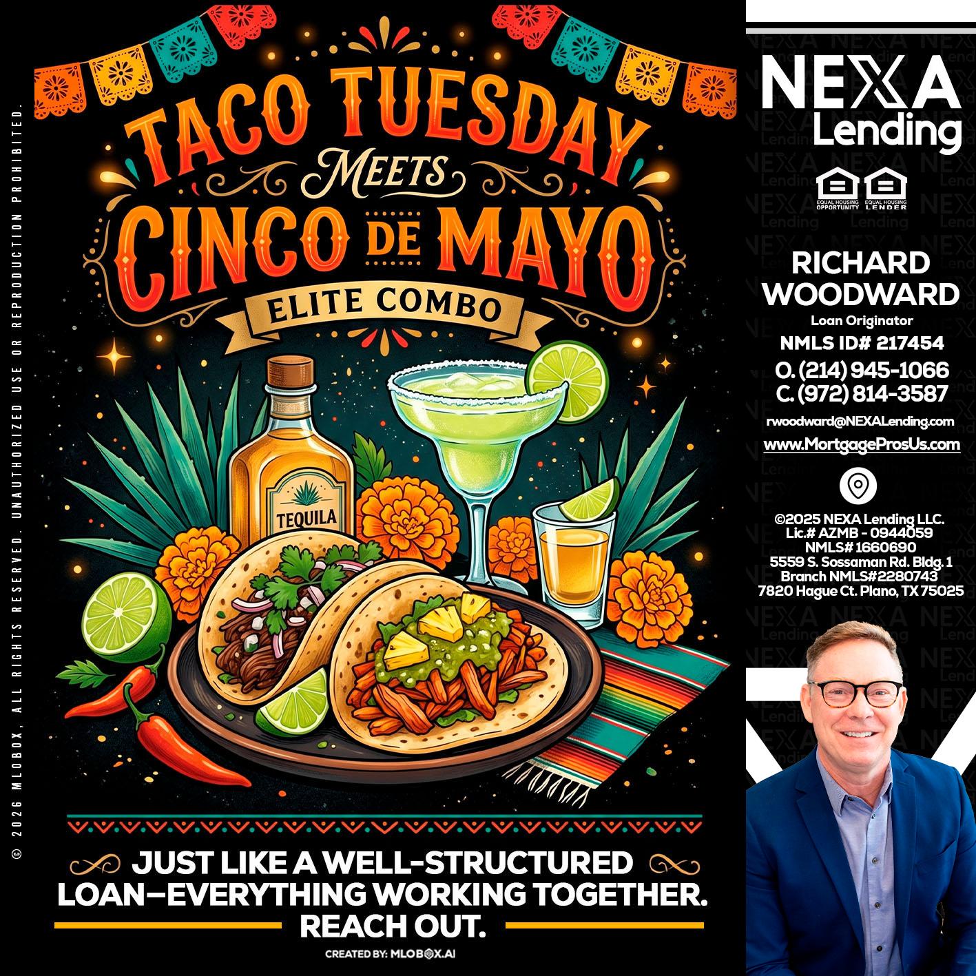TACO TUESDAY - Richard Woodward -Branch Manager