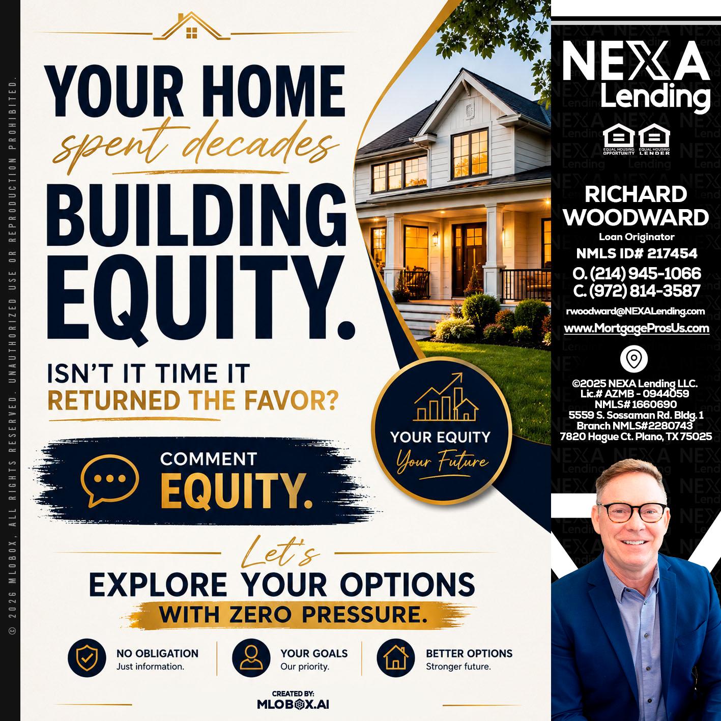 building equity - Richard Woodward -Branch Manager