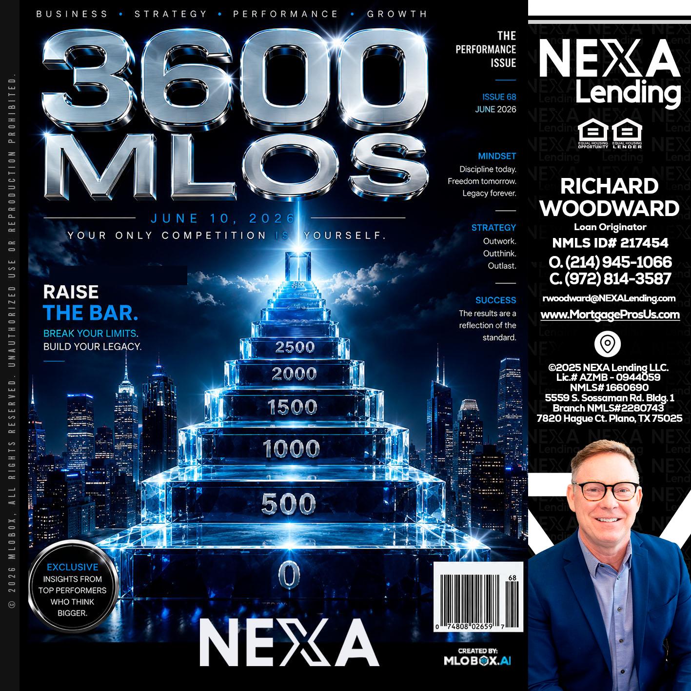 3600 MLOs - Richard Woodward -Branch Manager