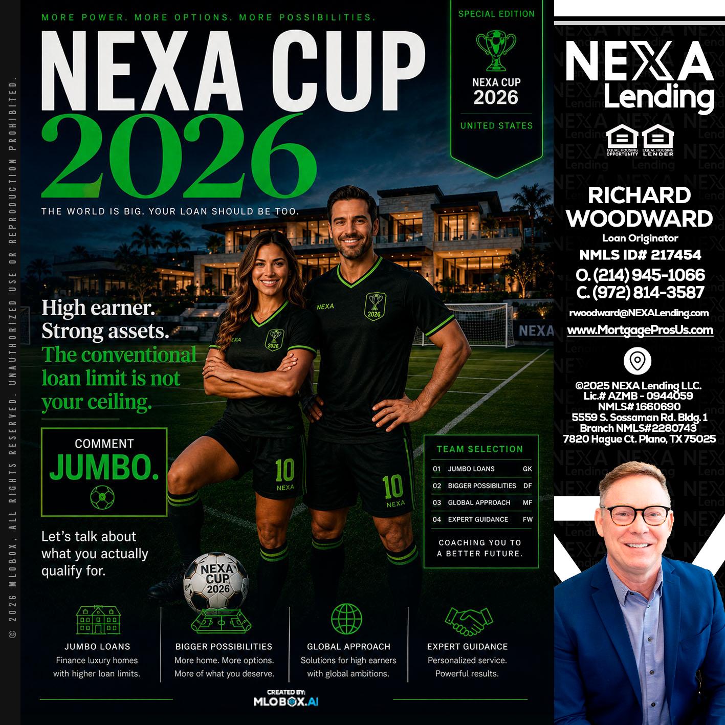 NEXA CUP 2026 - Richard Woodward -Branch Manager