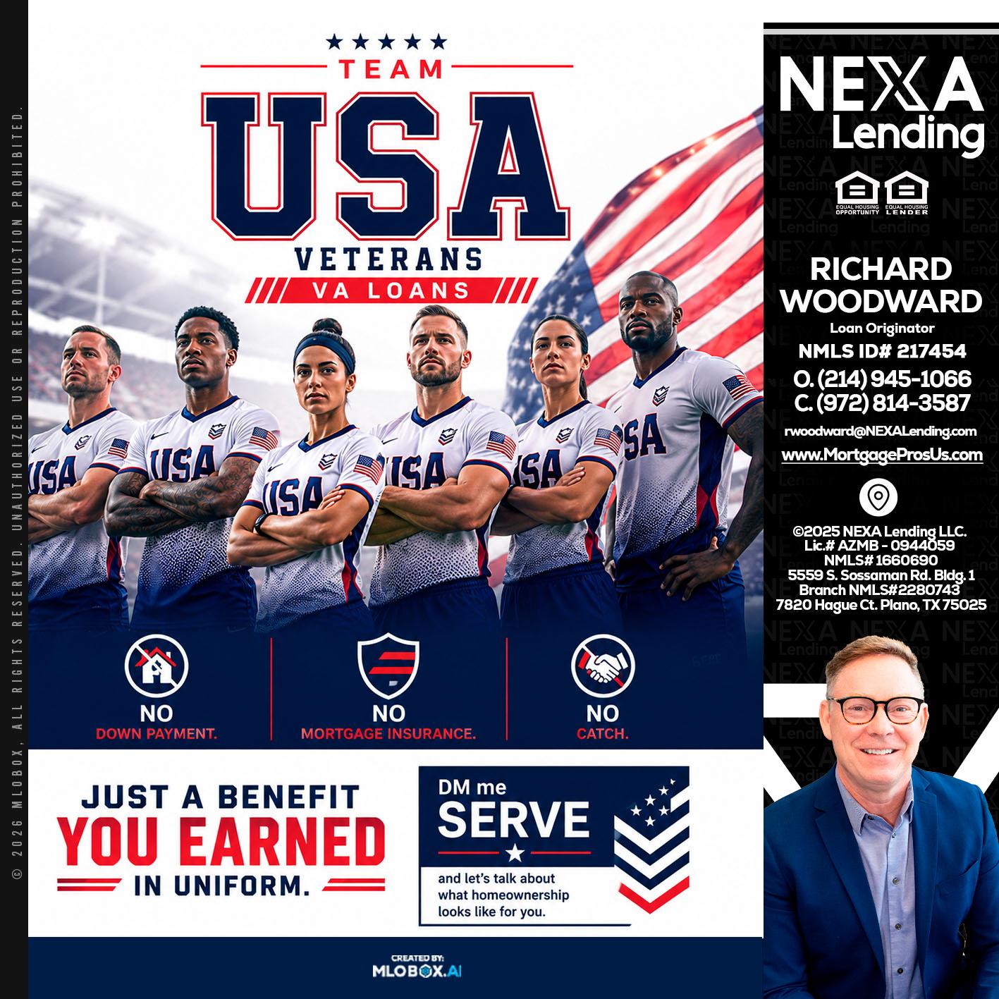 USA TEAM - Richard Woodward -Branch Manager