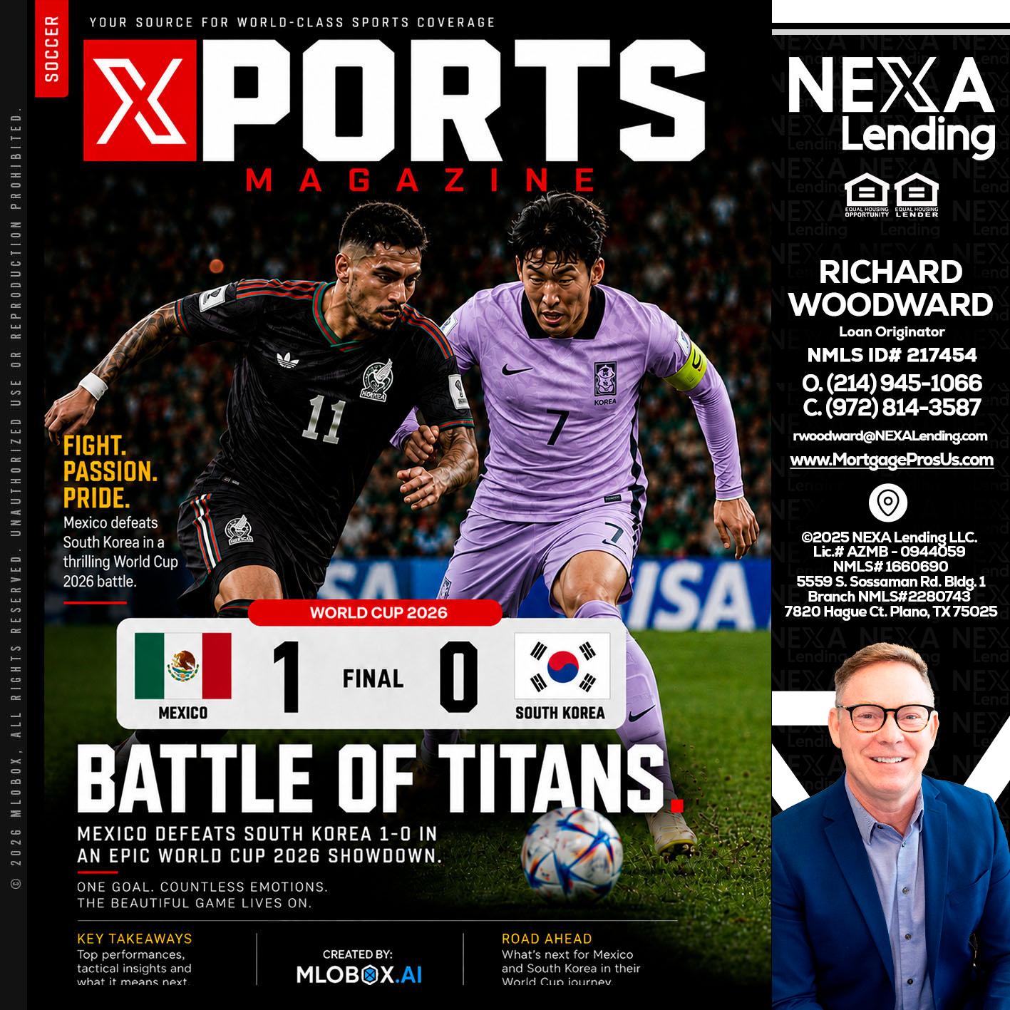 XPORTS MAGAZINE - Richard Woodward -Branch Manager