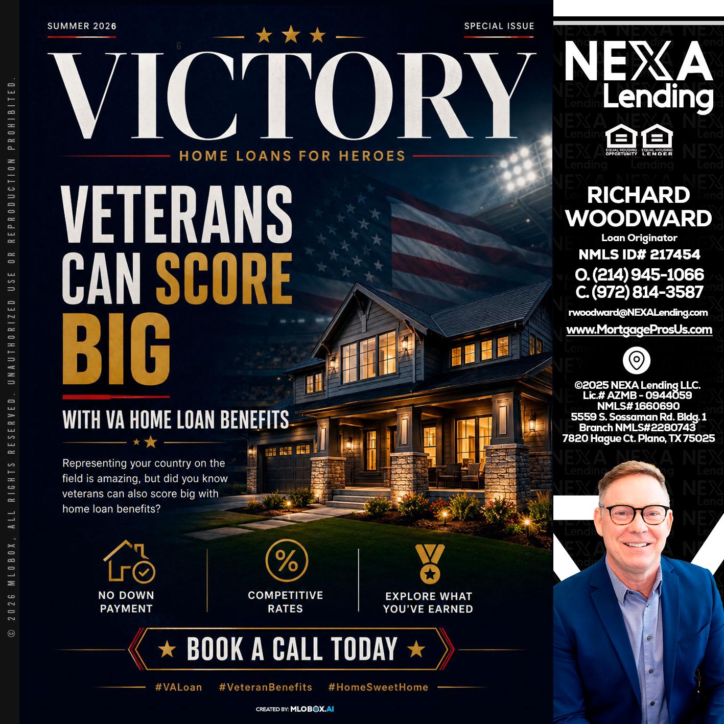 VICTORY - Richard Woodward -Branch Manager