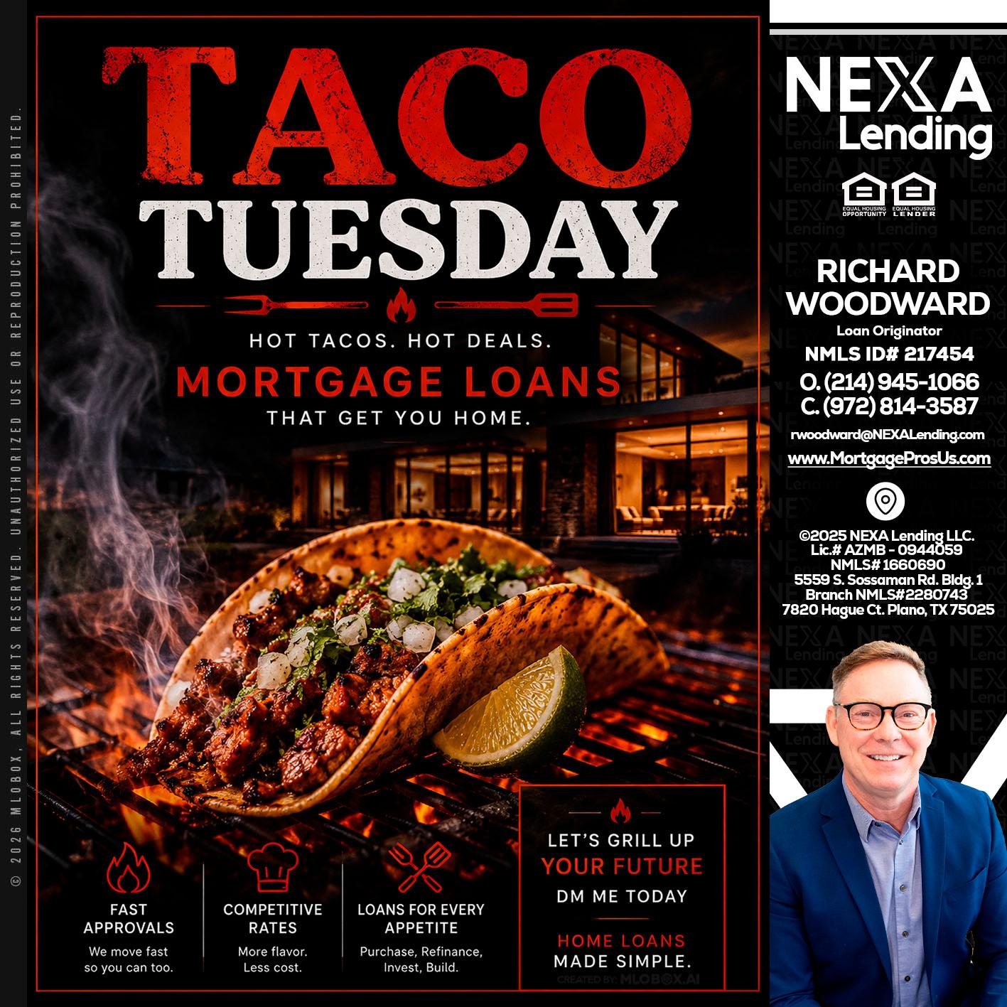 TACO TUESDAY - Richard Woodward -Branch Manager