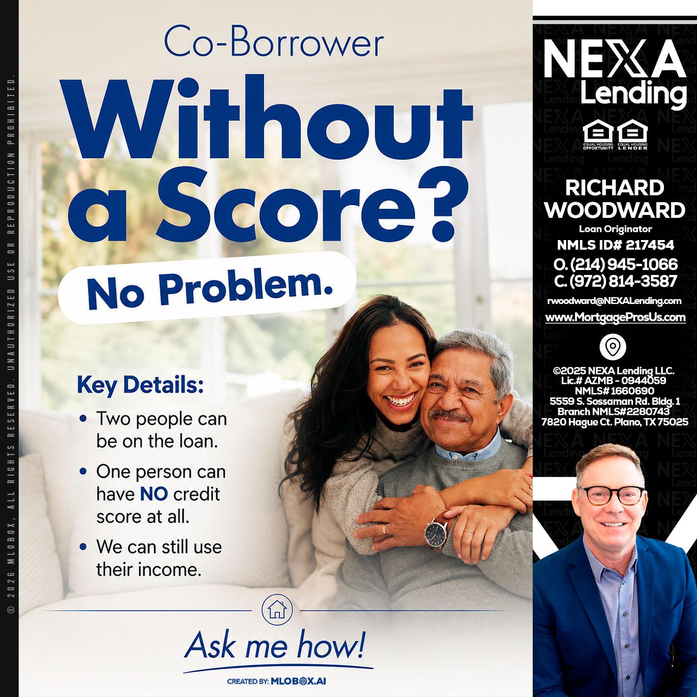 WITHOUT SCORE? - Richard Woodward -Branch Manager