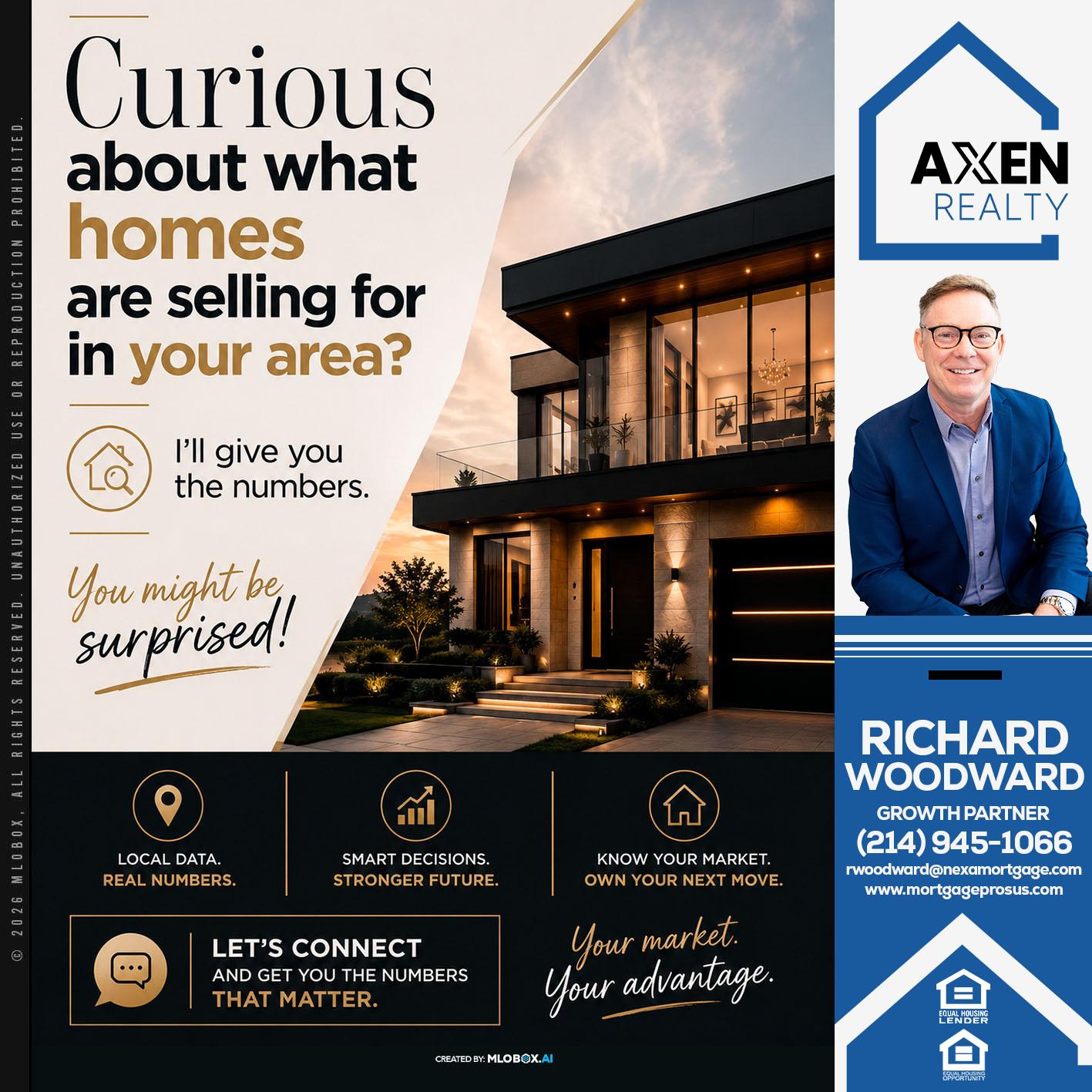 curious about? - Richard Woodward -Branch Manager