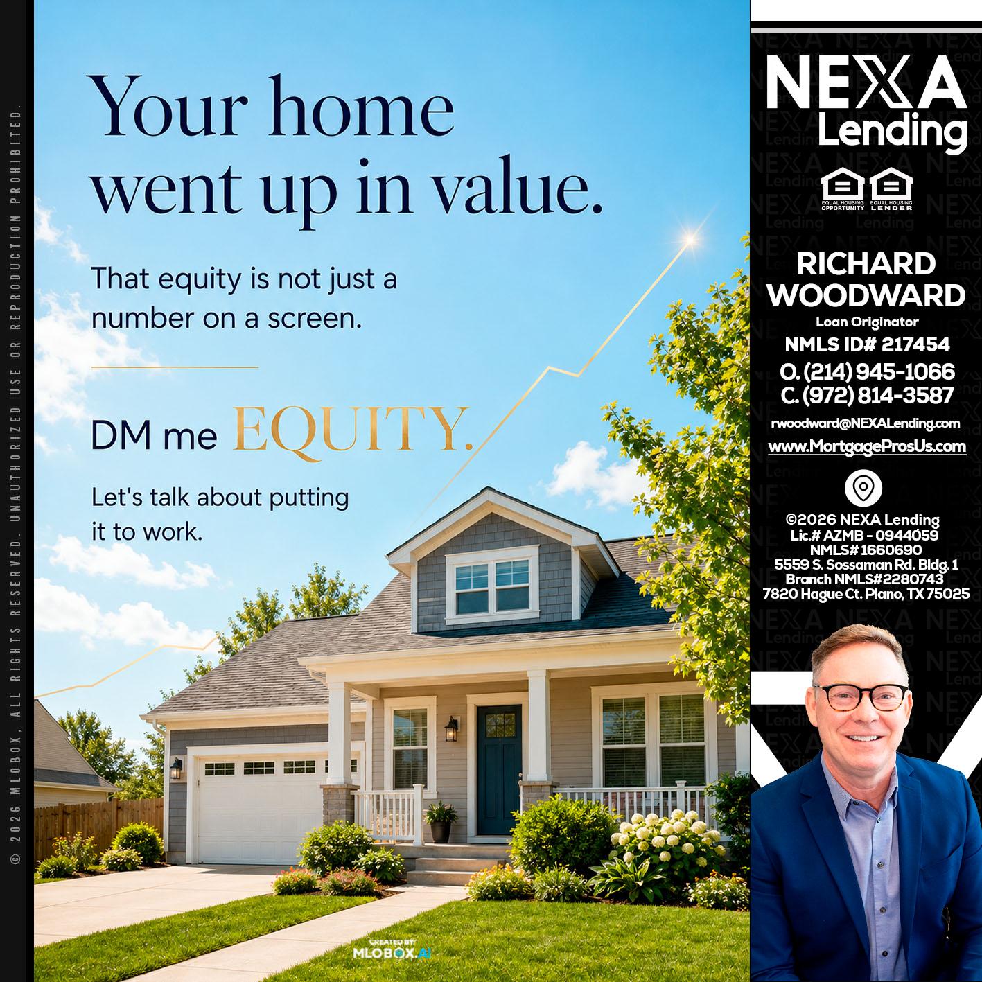 YOUR HOME - Richard Woodward -Branch Manager