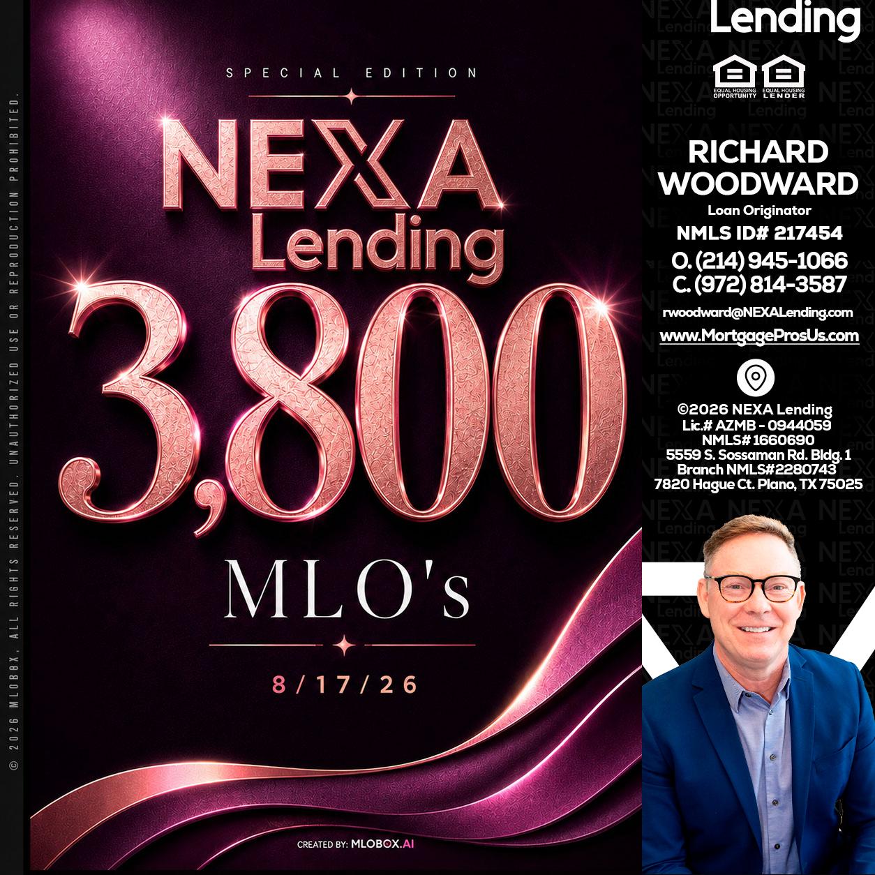 3800 MLOs - Richard Woodward -Branch Manager